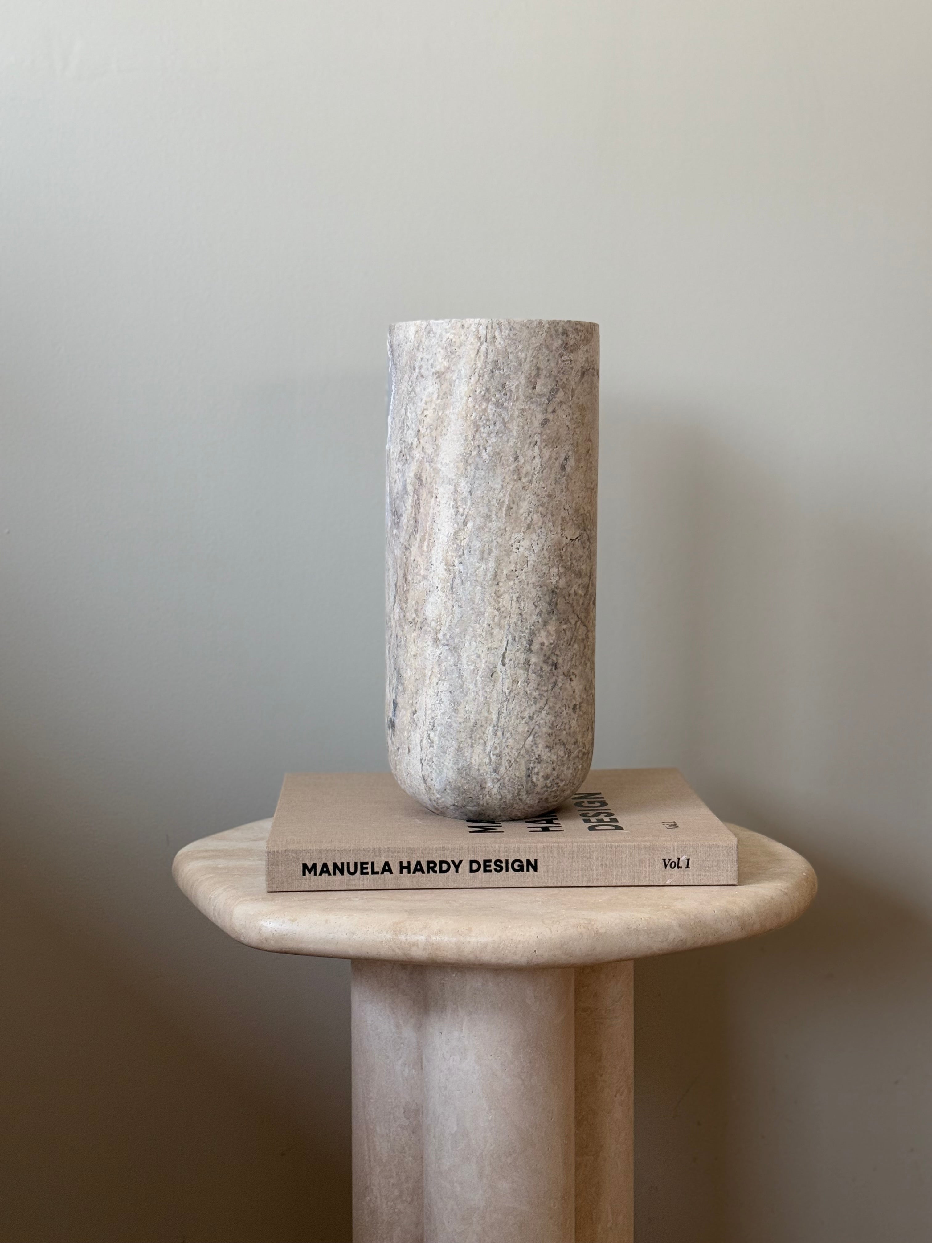 Sasso stor sølv travertin