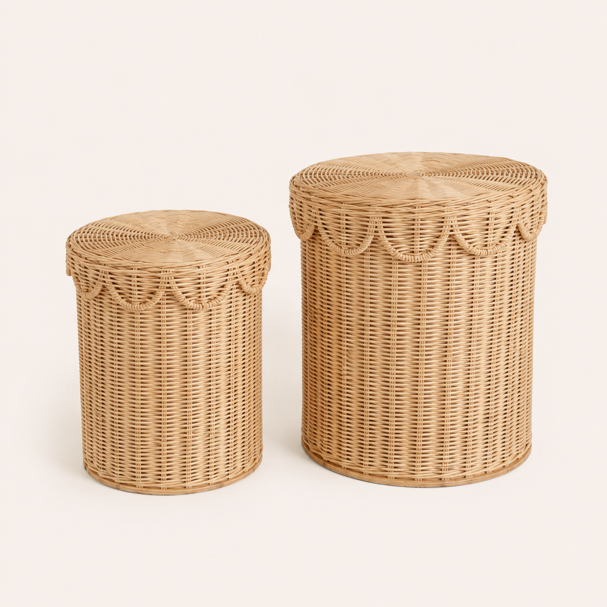 Scallop oppbevaringskurver 2pk