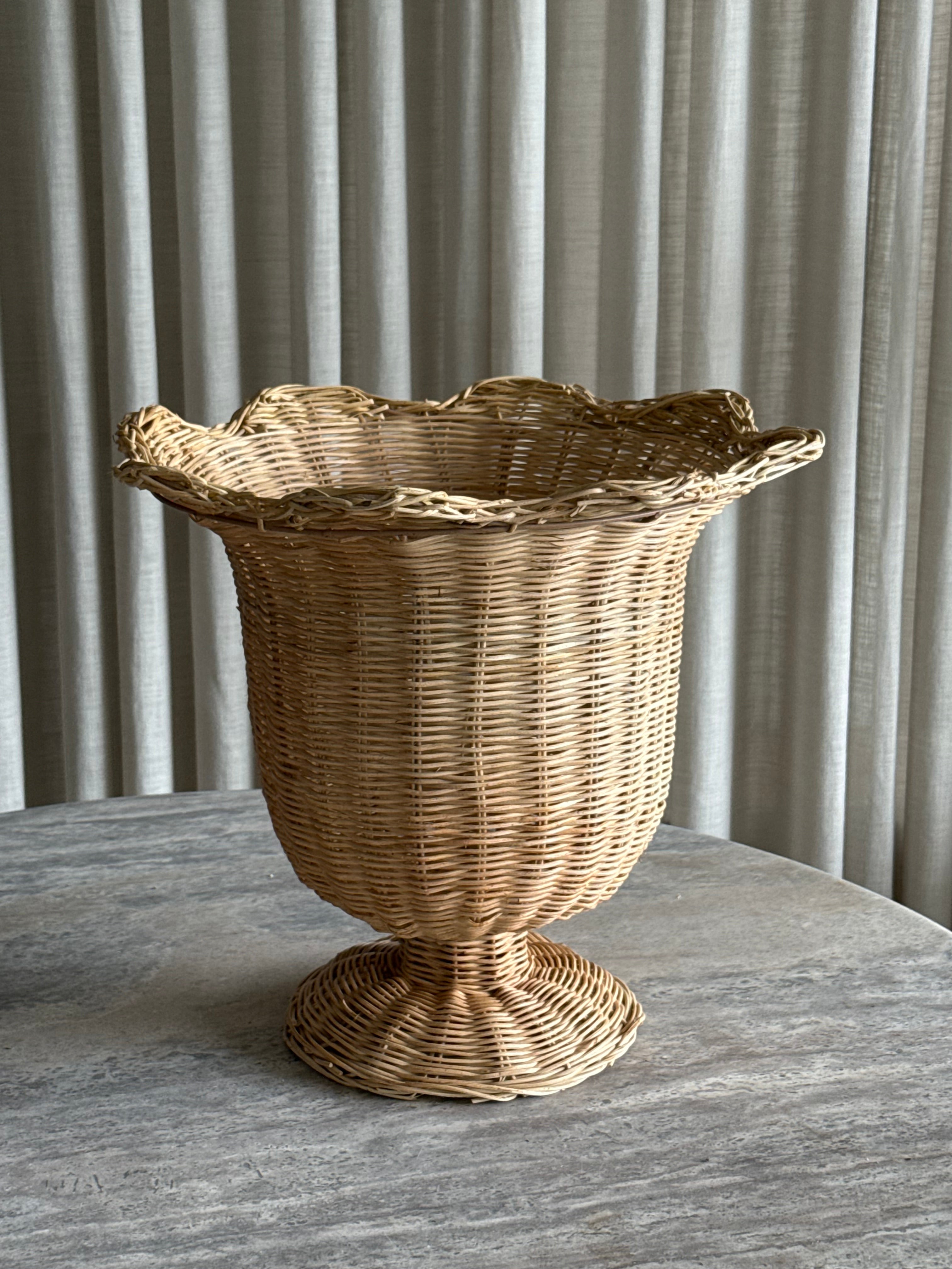 Wave vase natur