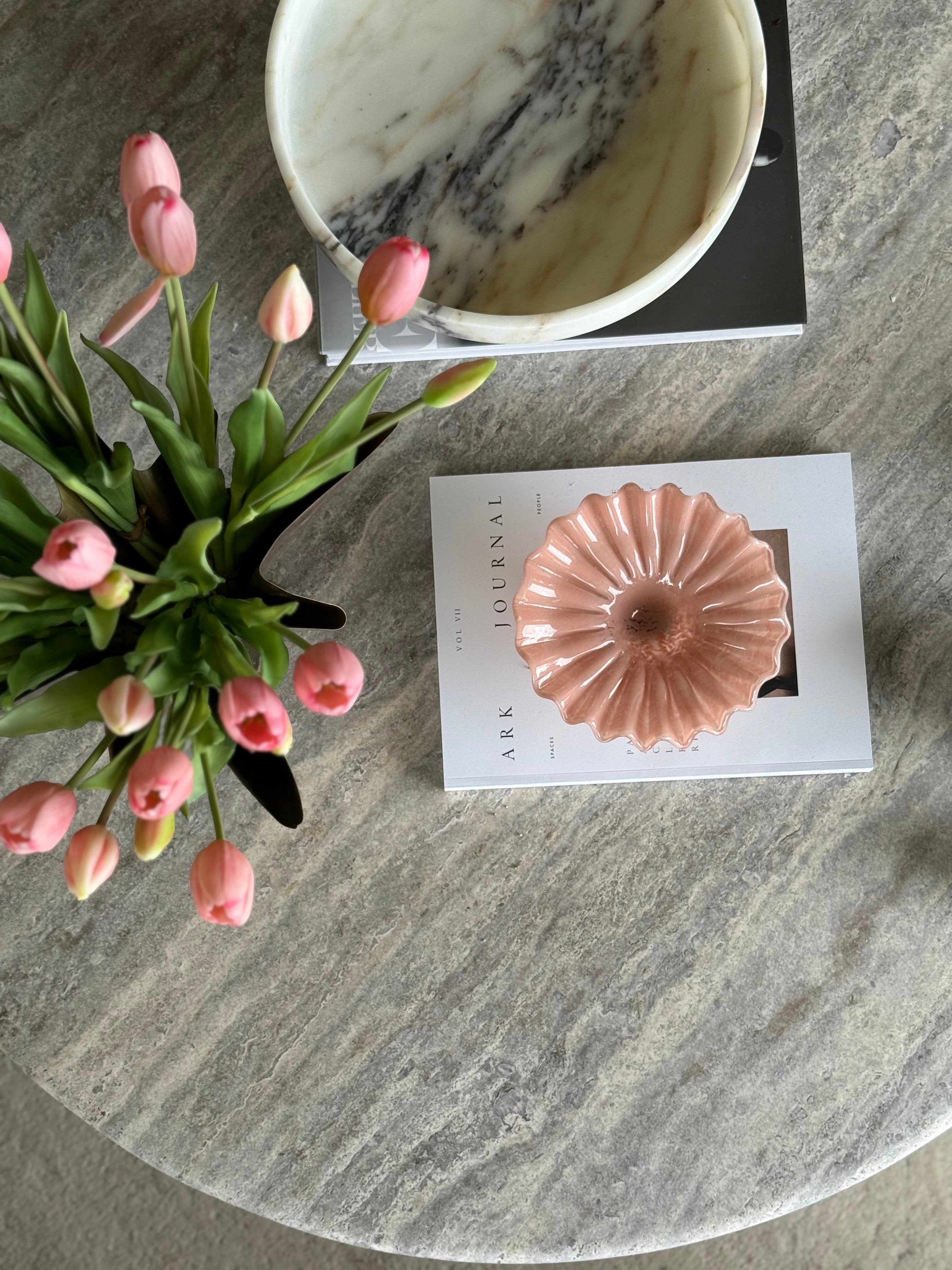 Tulipanbukett lys rosa 15 stk