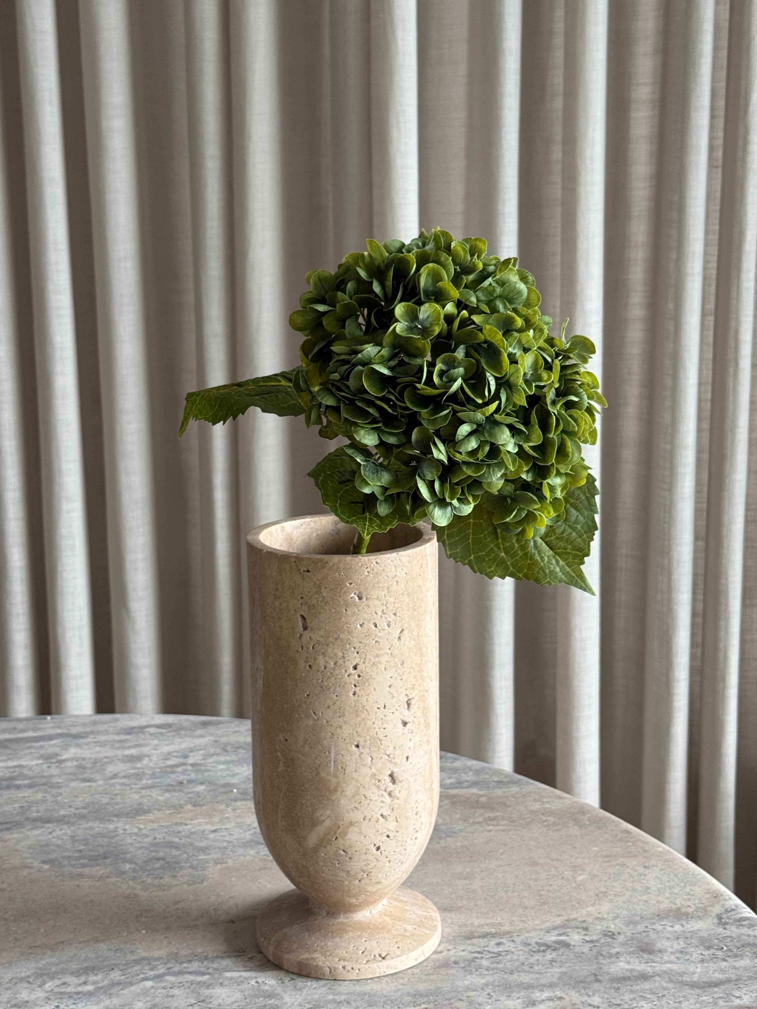 Hortensia mørk grønn