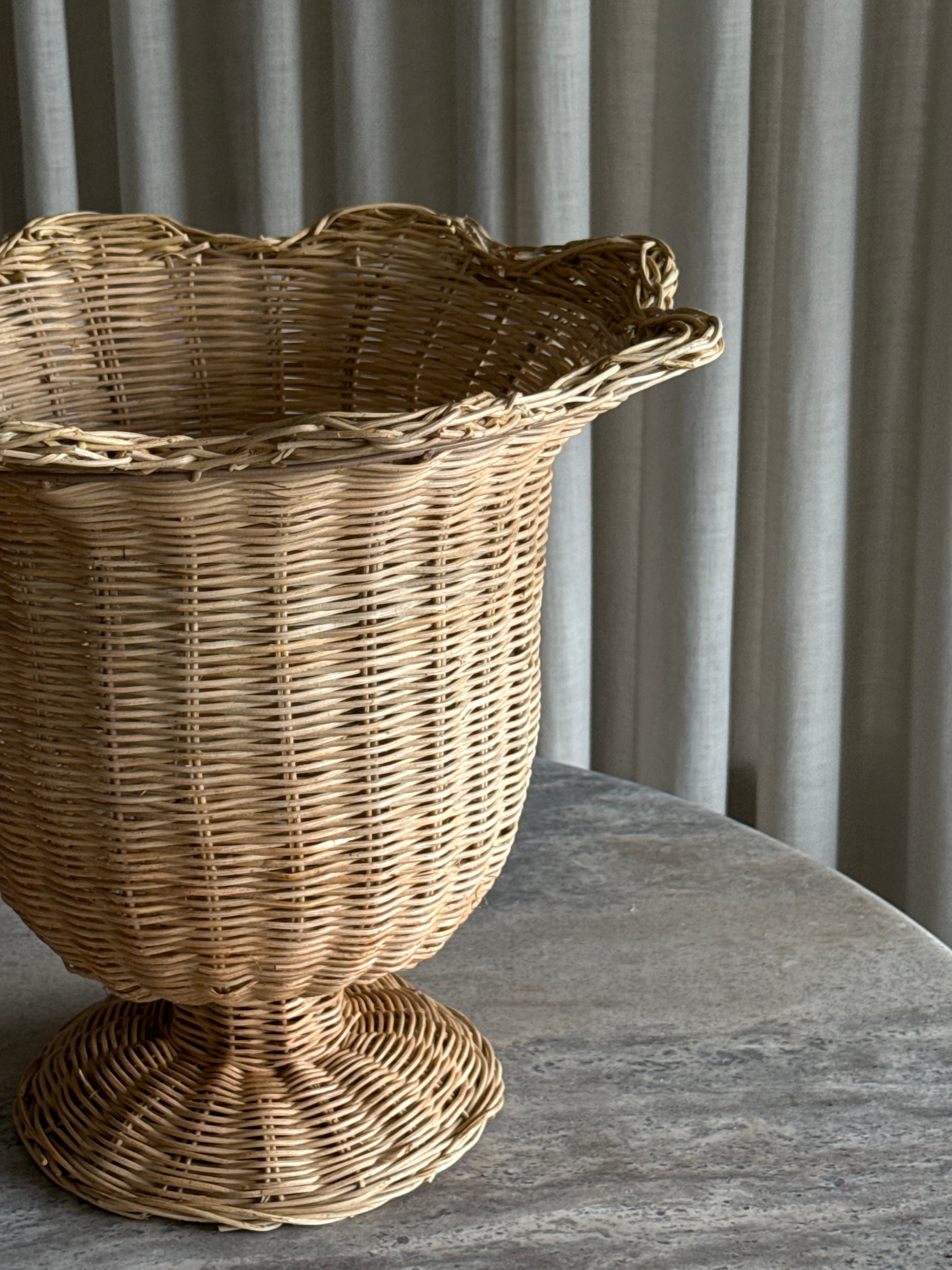 Wave vase natur