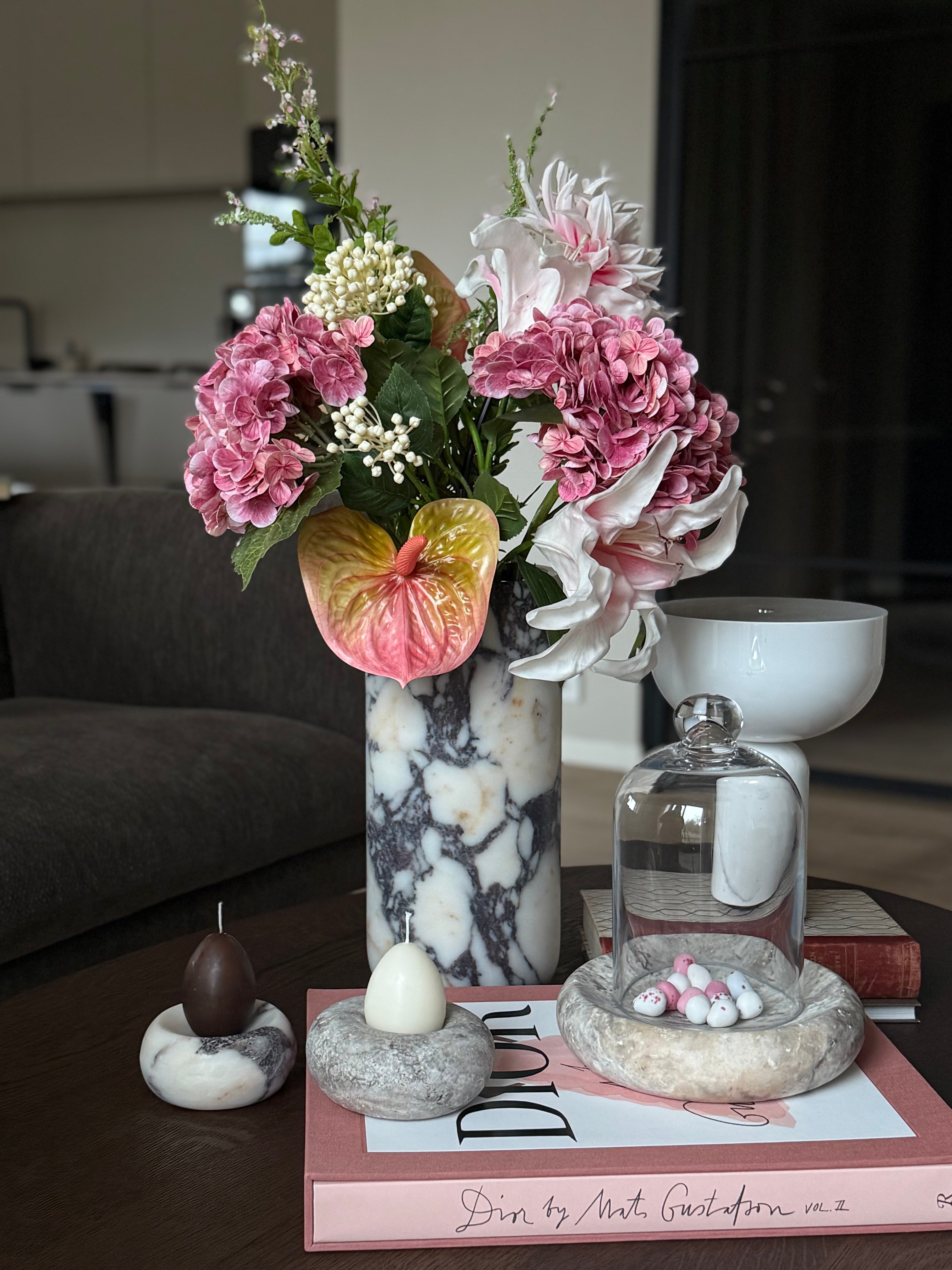 Anthurium rosa/grønn