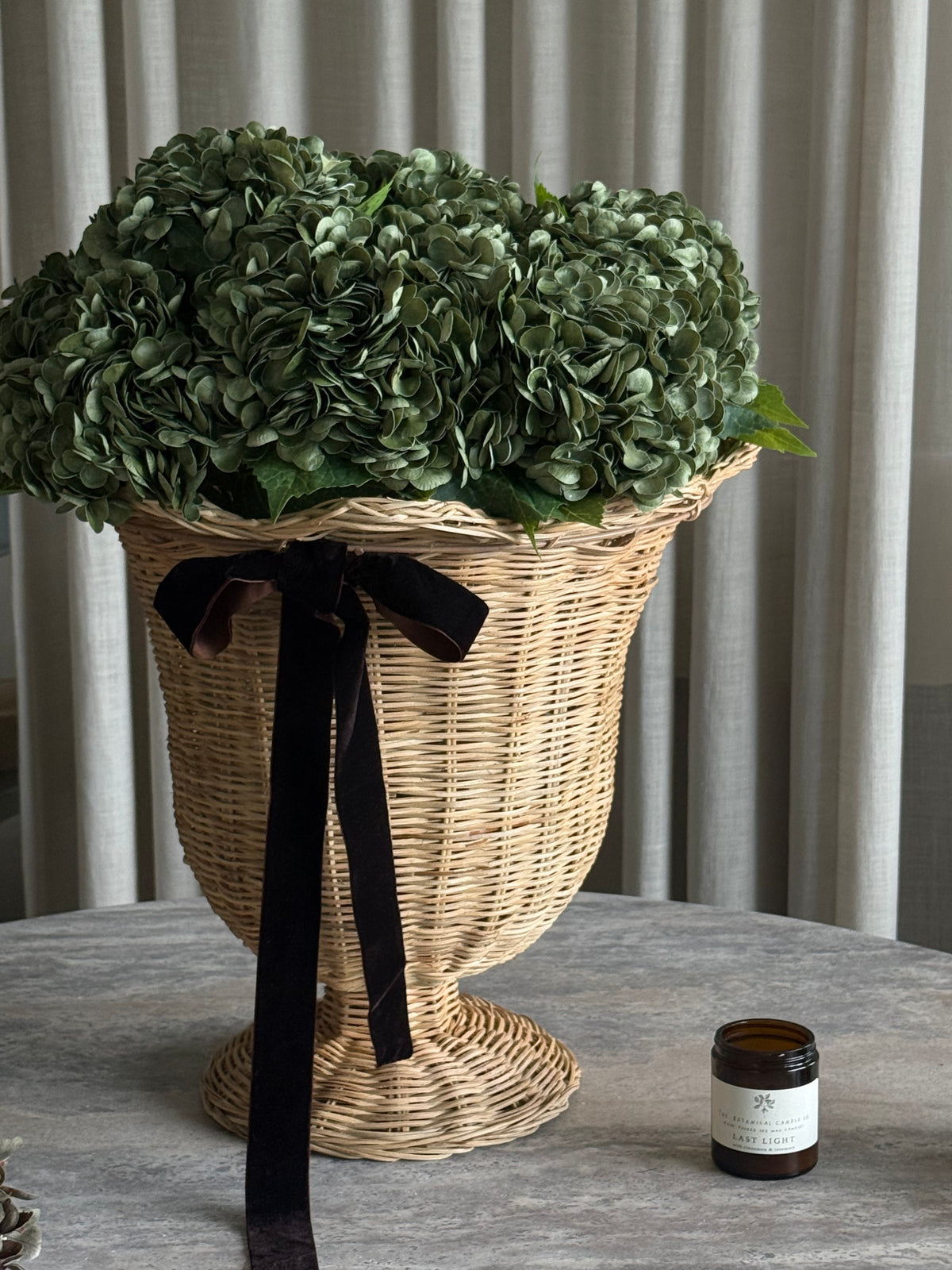 Wave vase natur