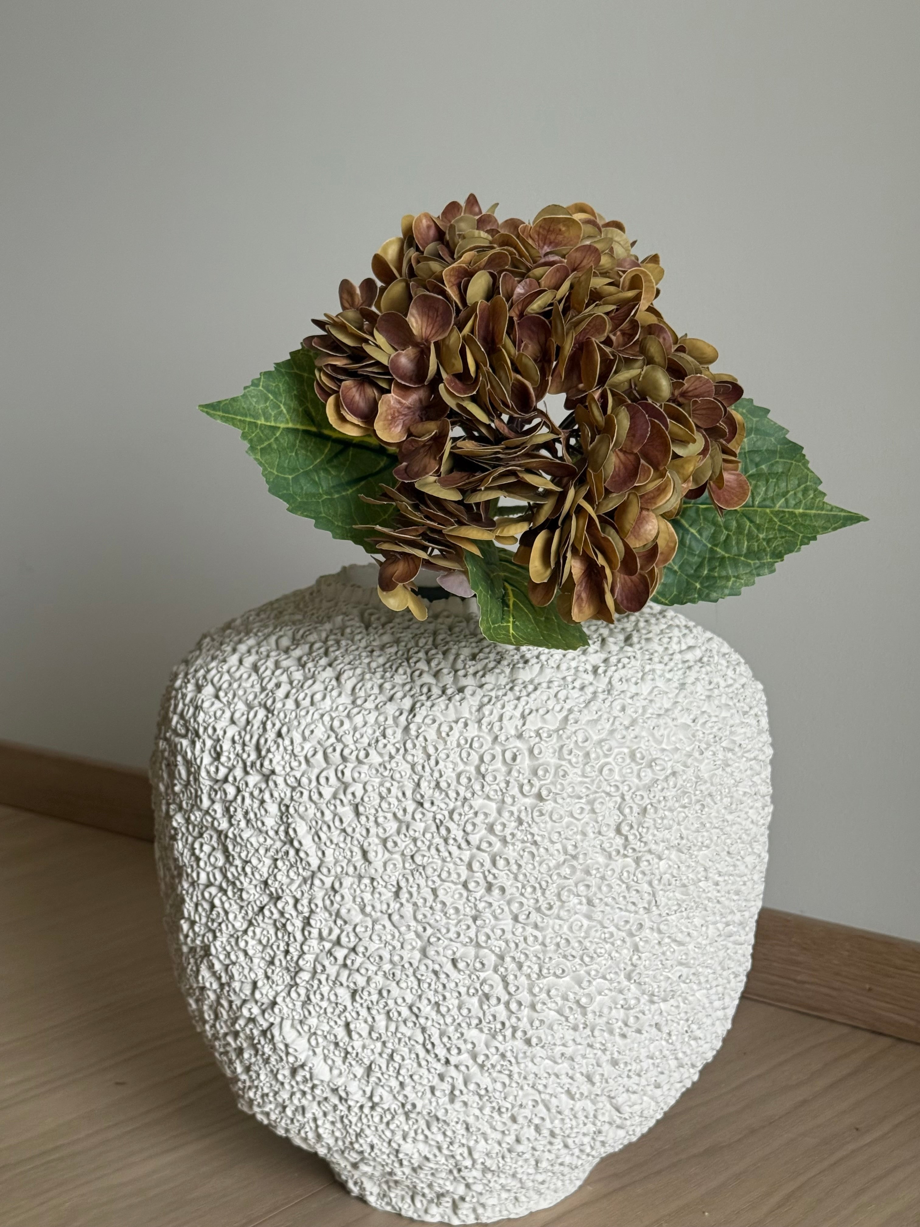 Hortensia orange/brun