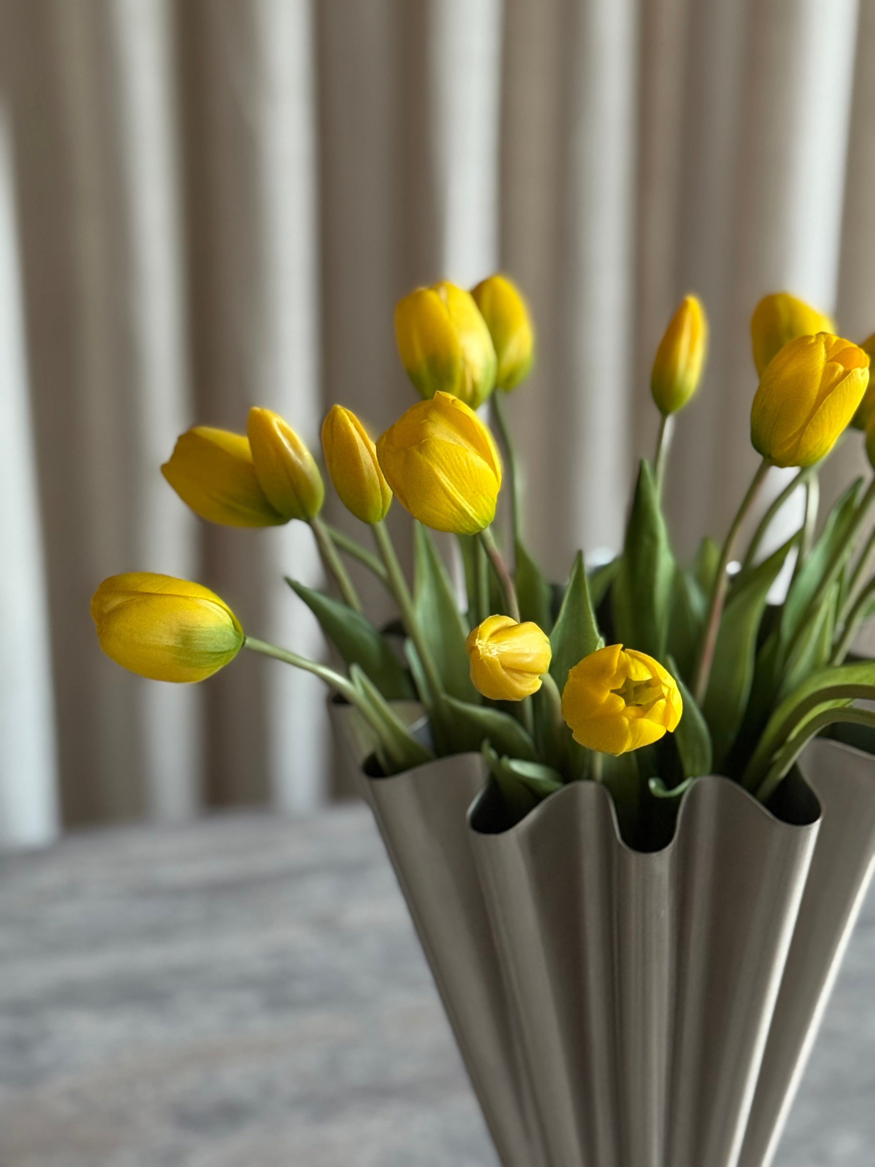 Tulipanbukett gul 15 stk