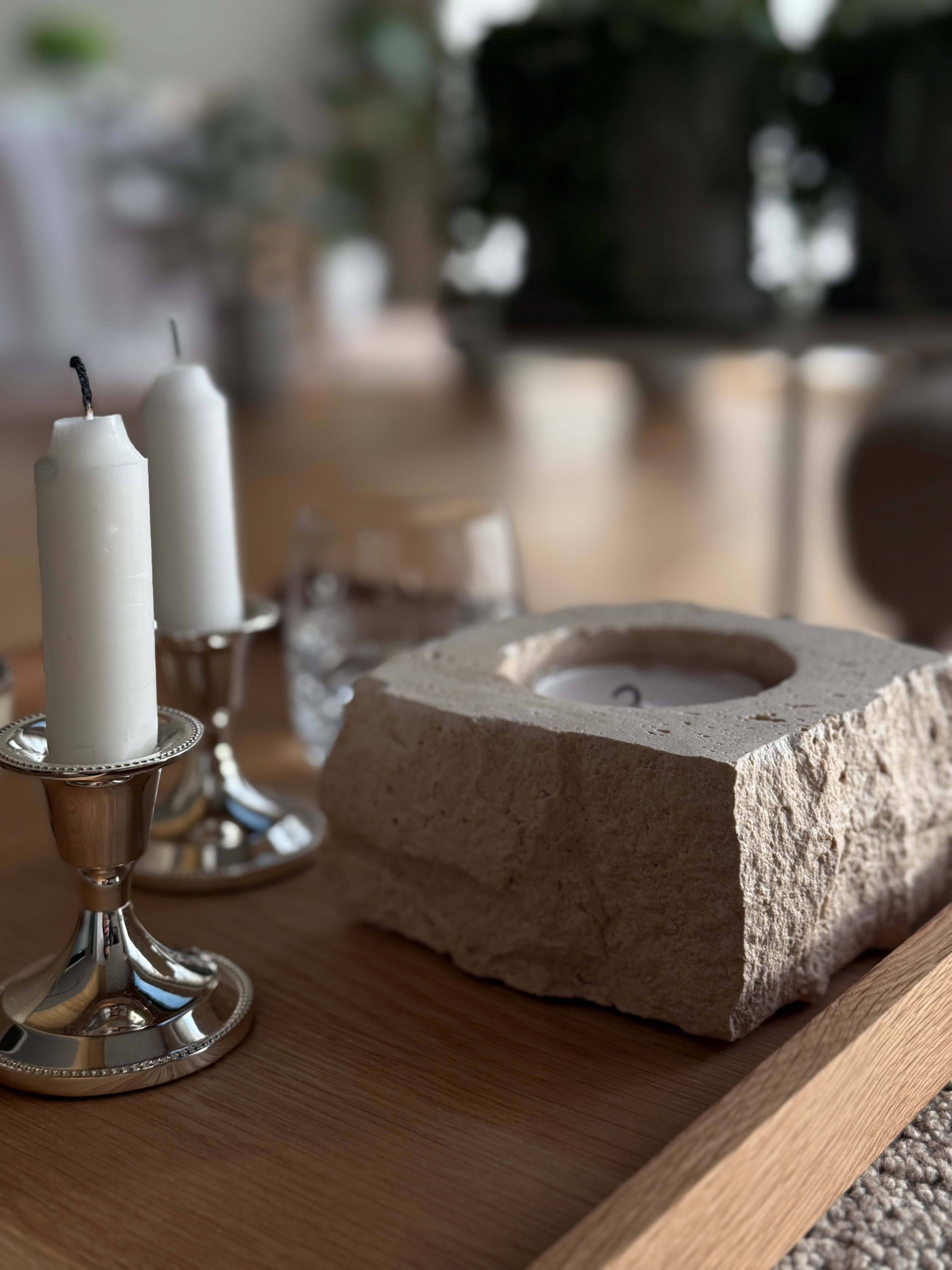 Mondo rå lys travertin