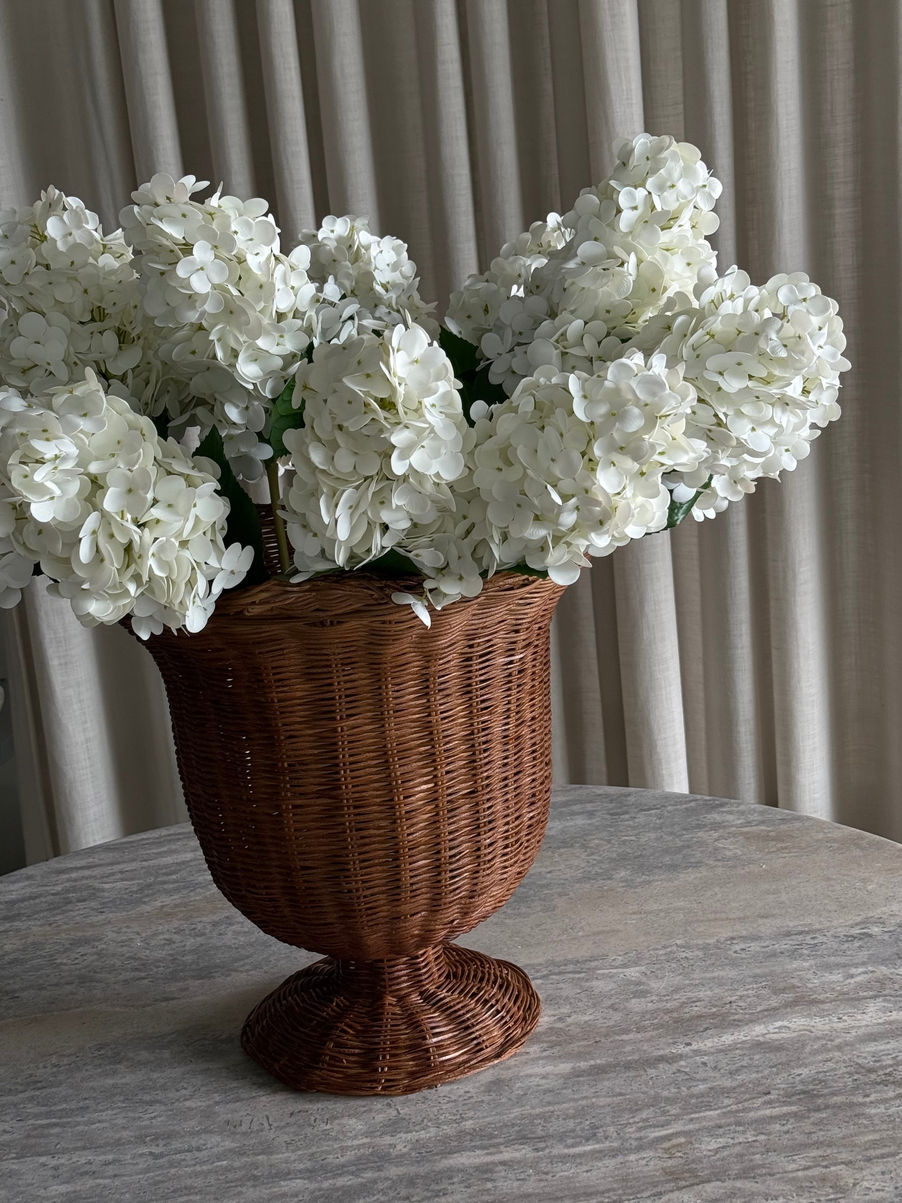 Wave vase mørk