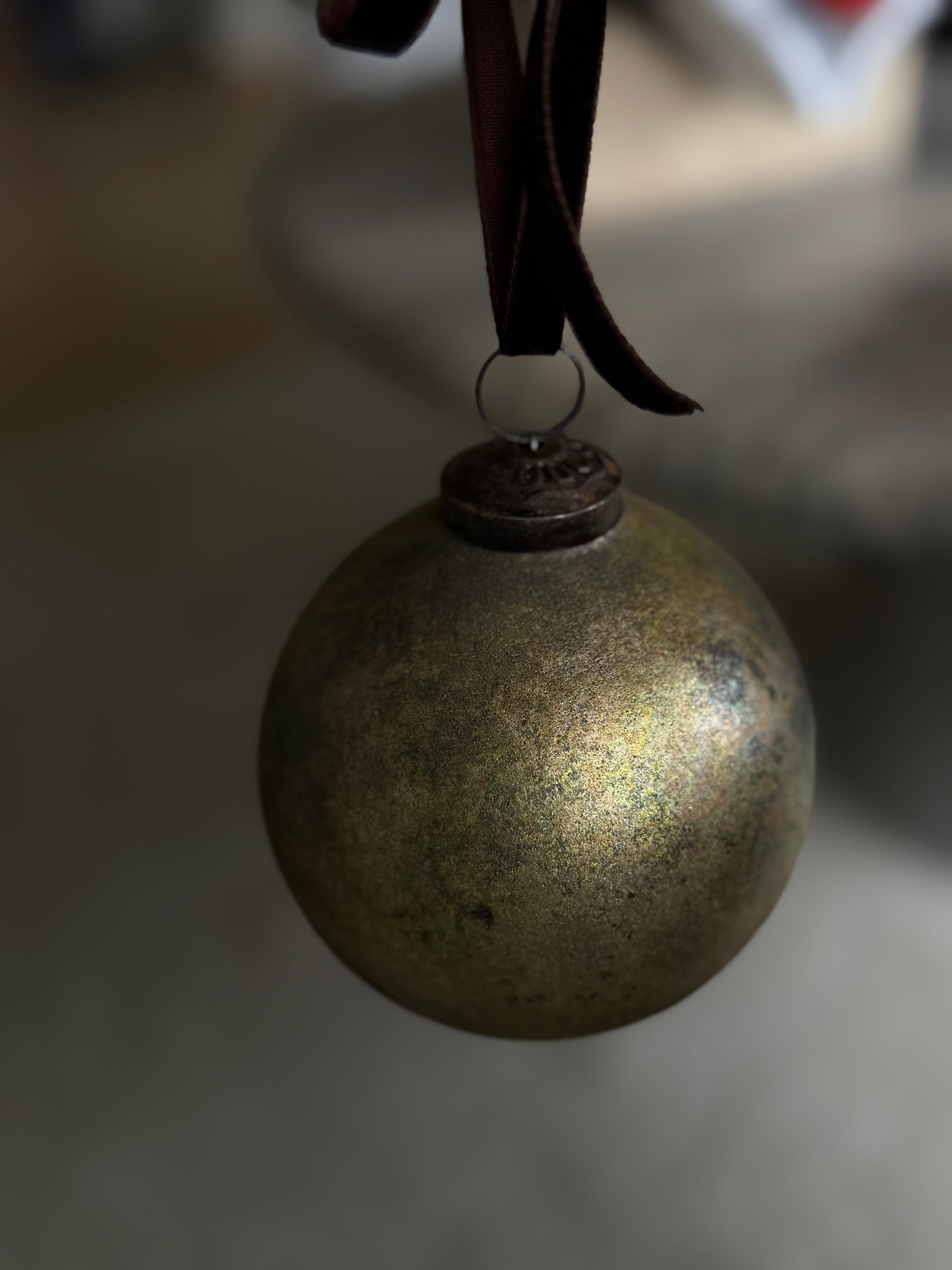 Glasskule antikk 8cm