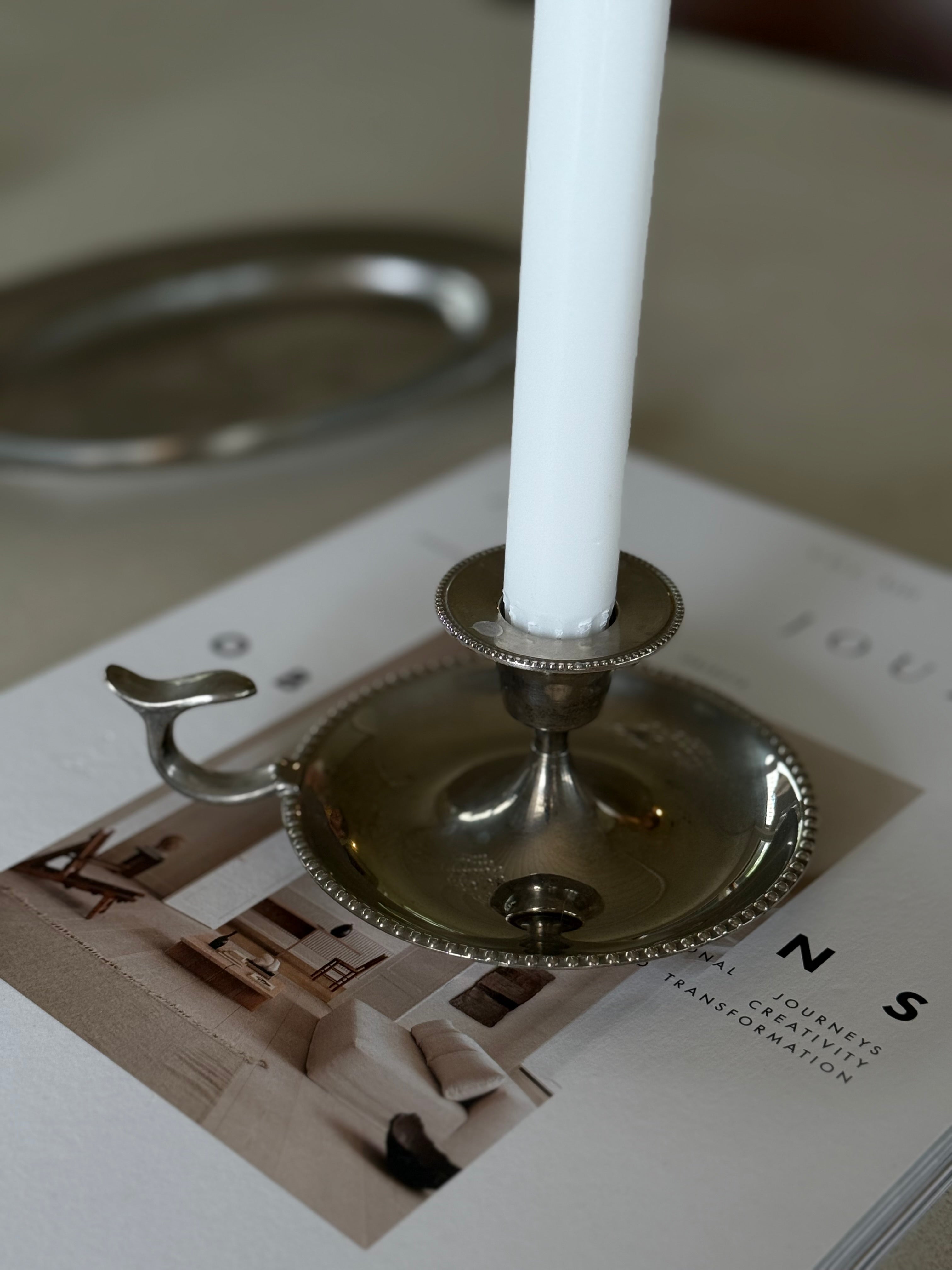 Fransk vintage lysestake – chambre style