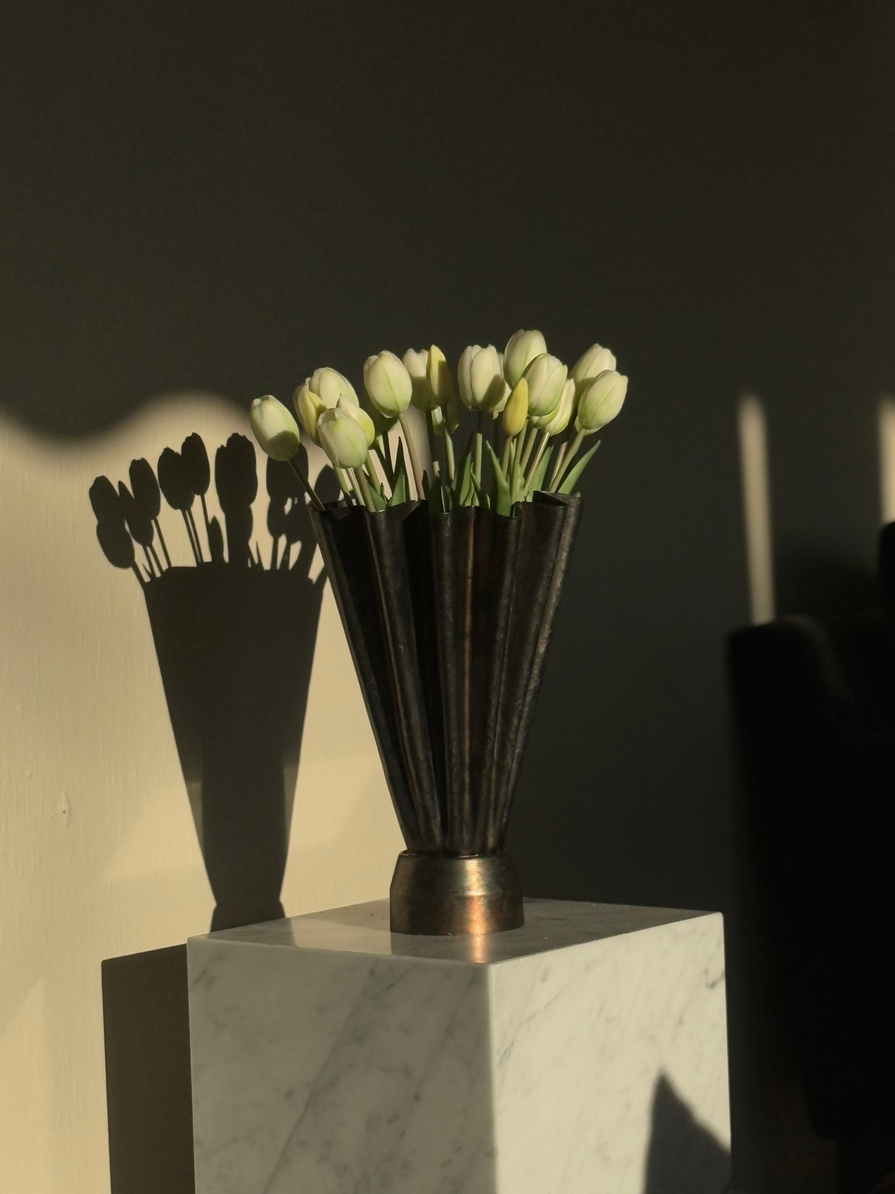 Tulipanbukett hvit 20 stk