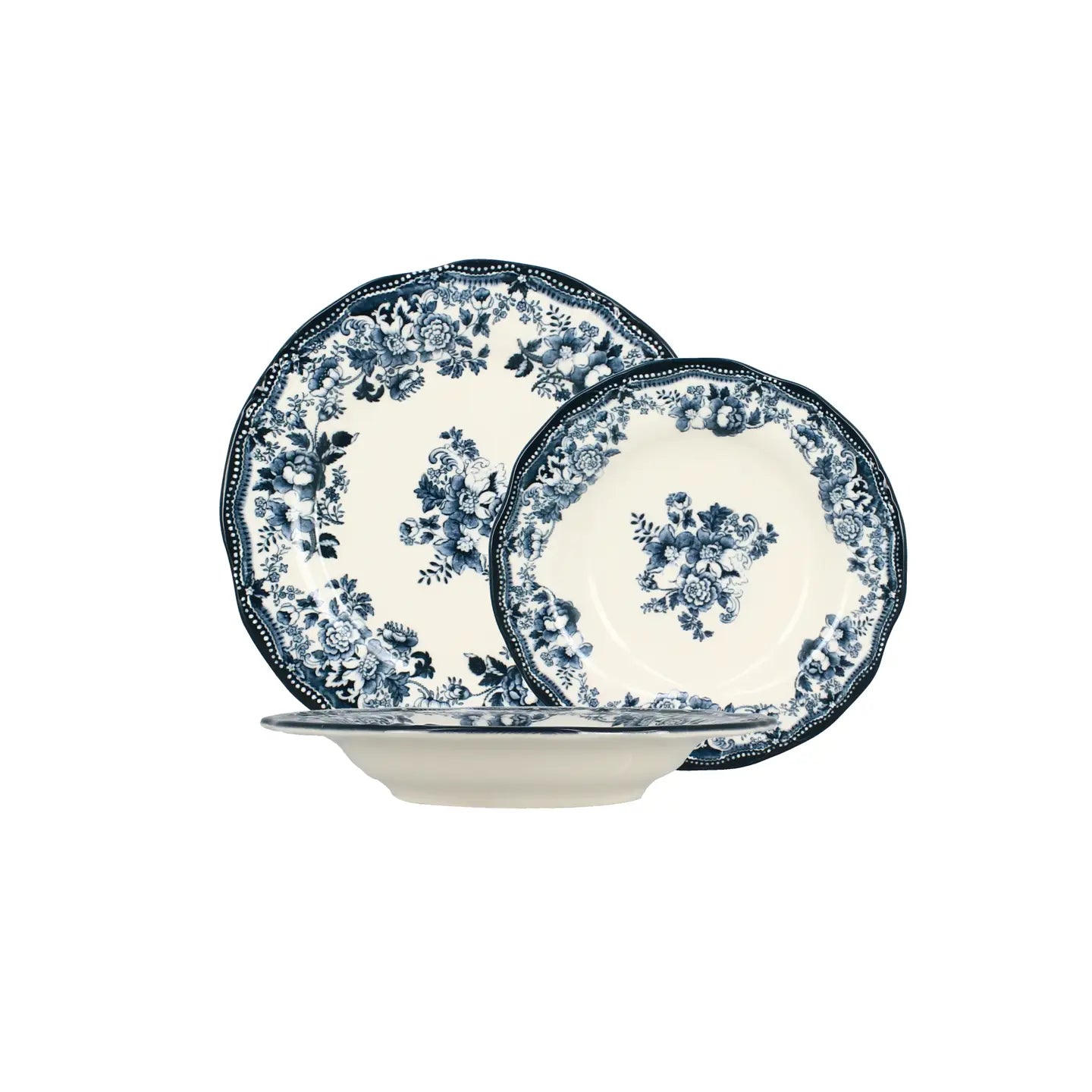 Blue bloom bowl 22 cm