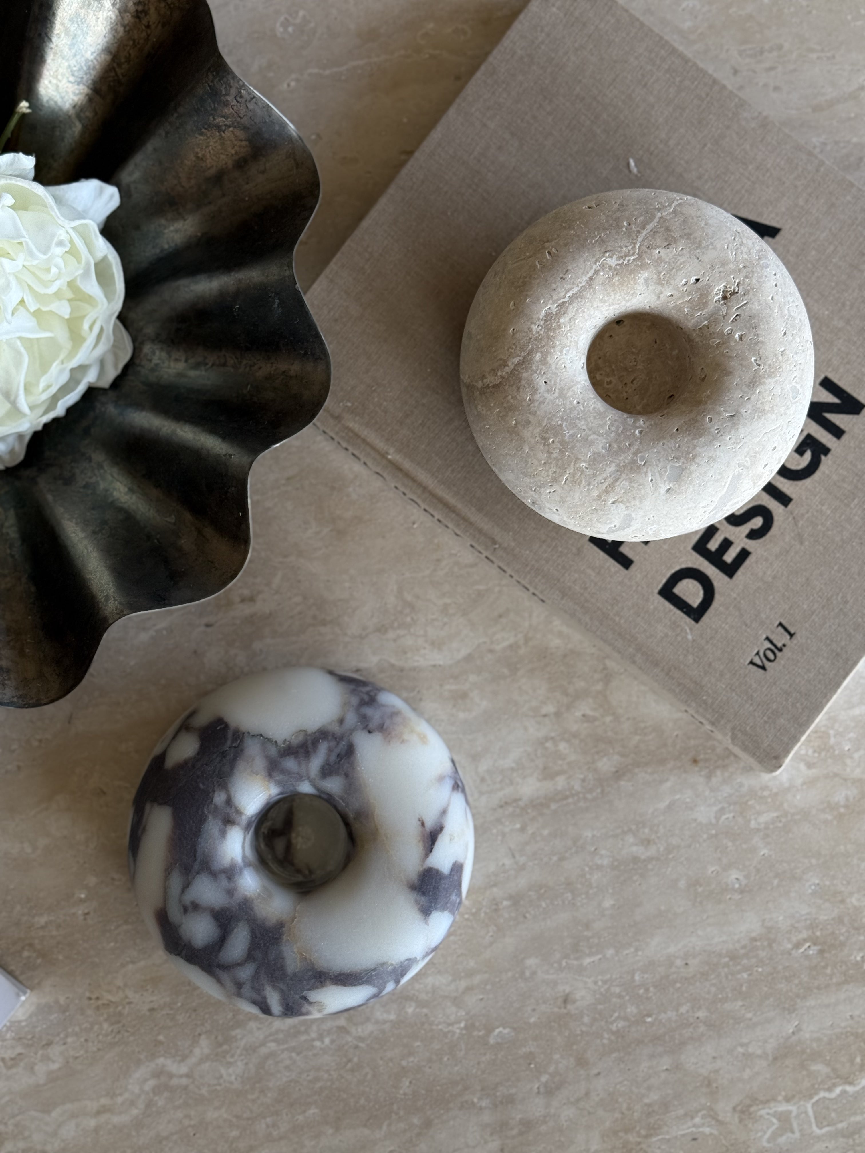 Stella mini telysholder violetta