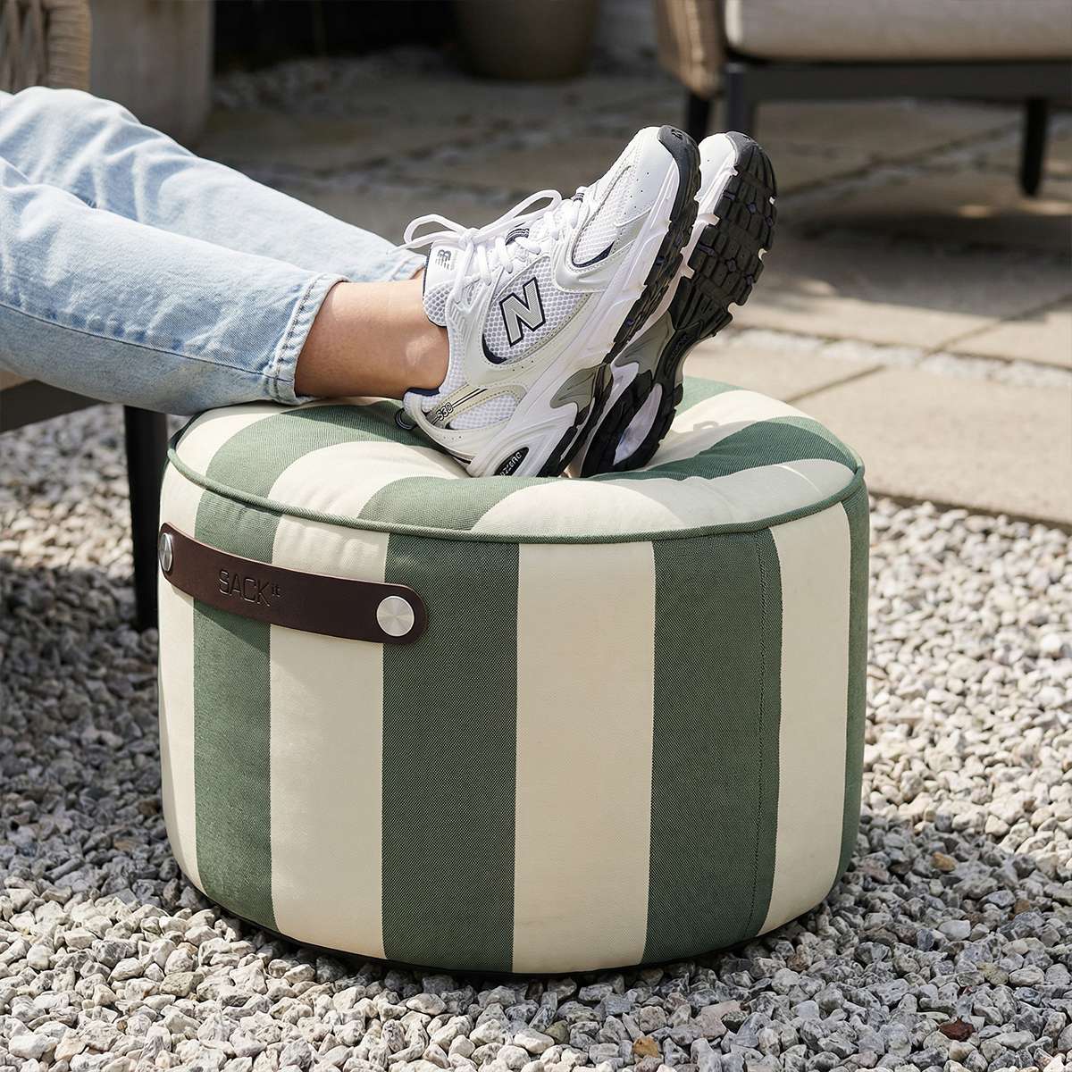 Mollis puff olive