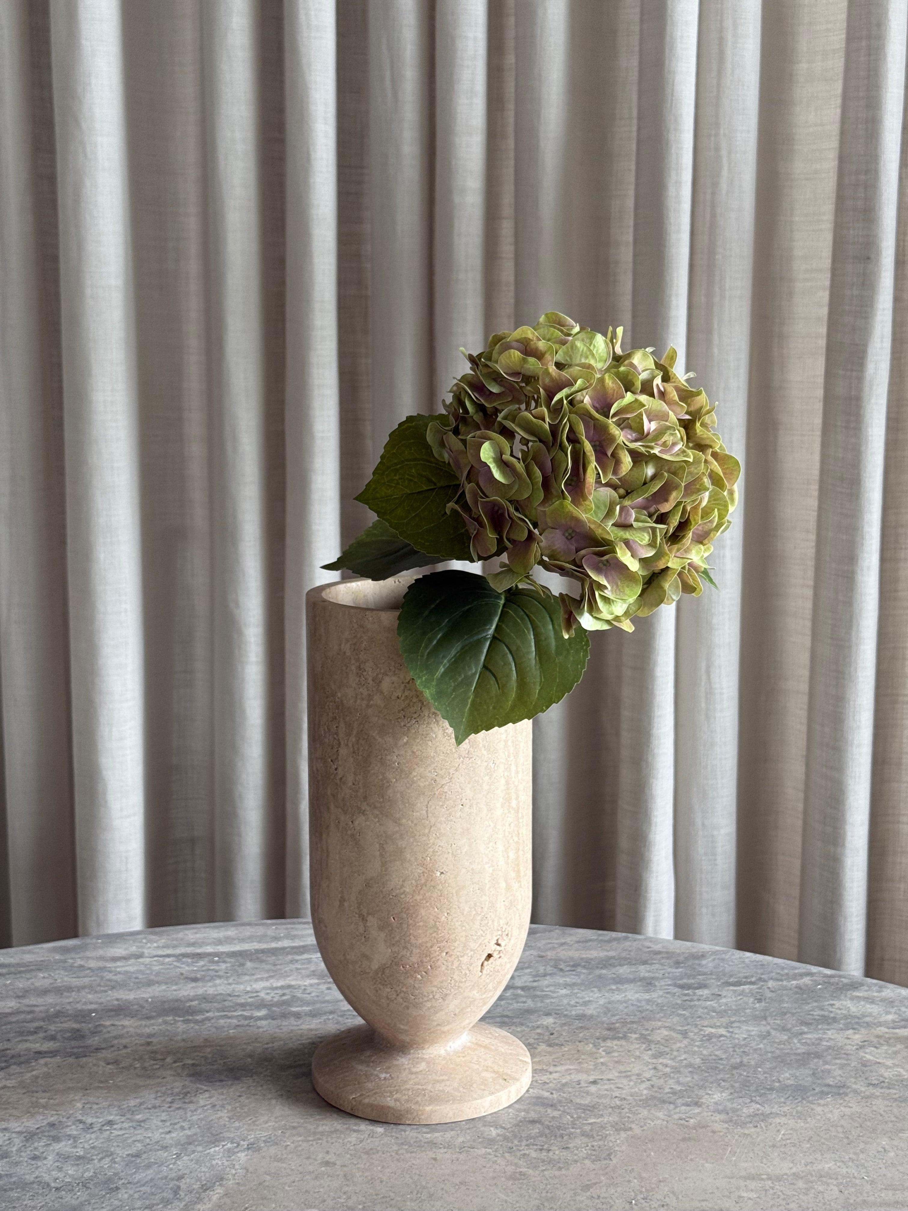 Hortensia grønn/purple