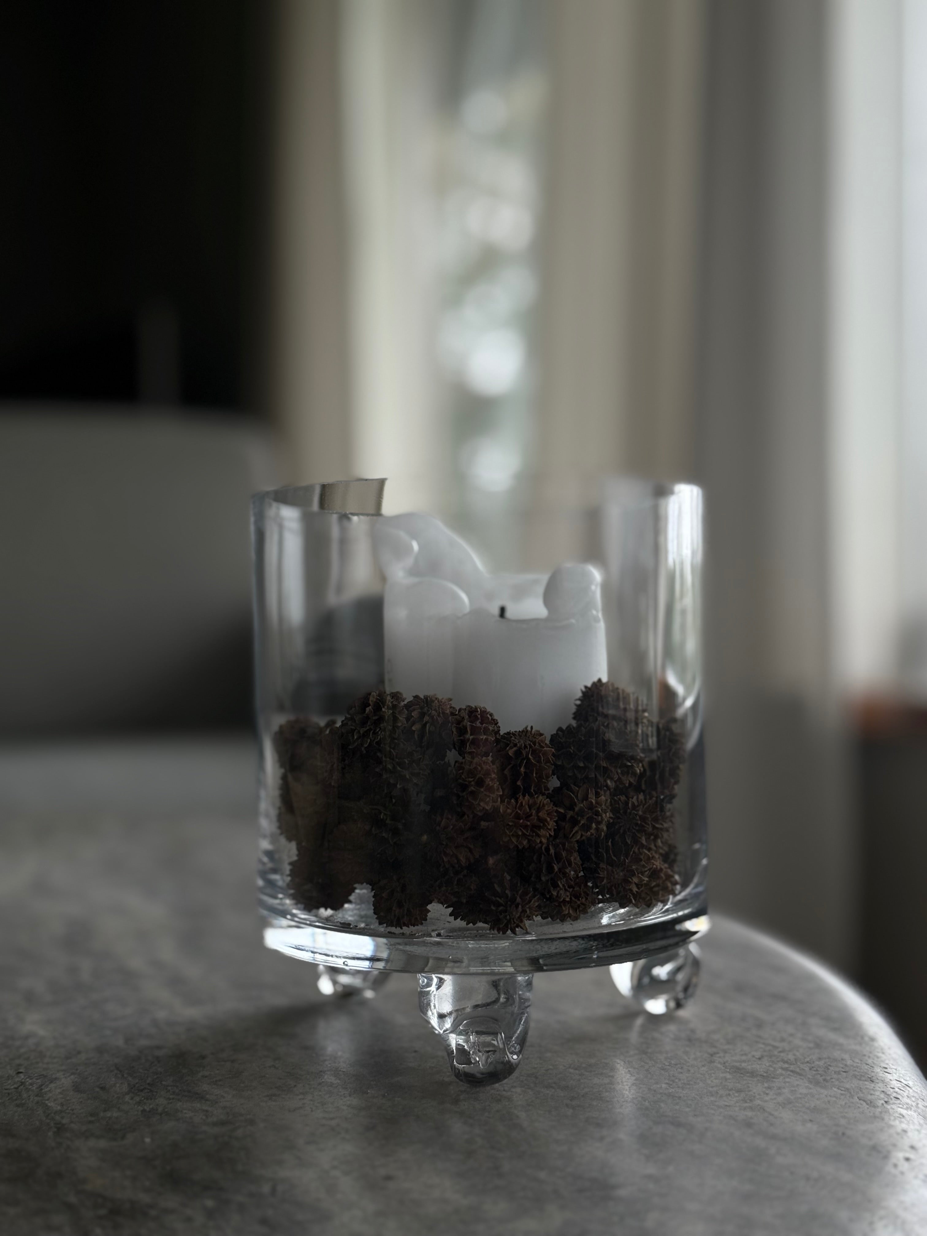 Lyslykt med 3 ben liten