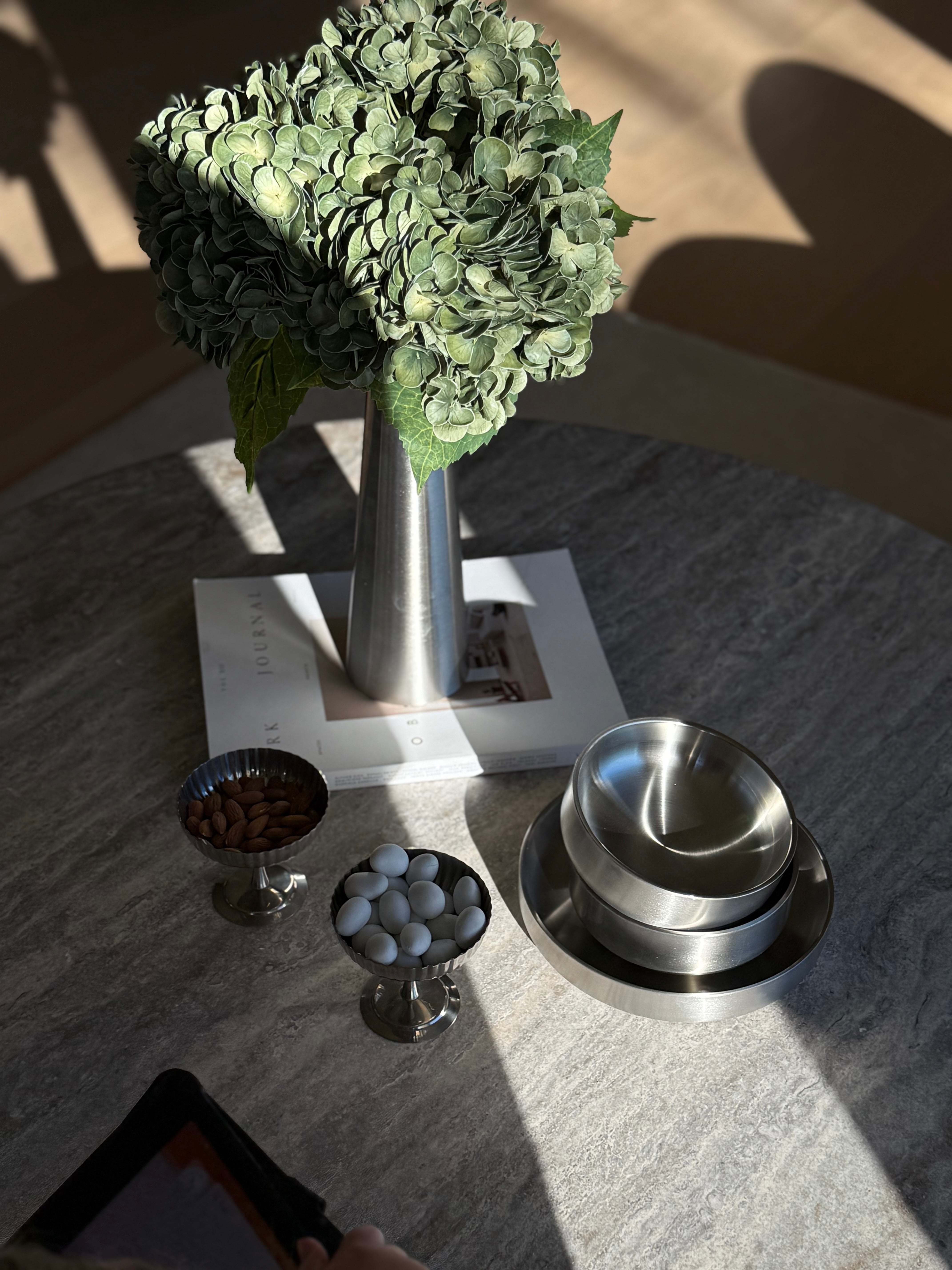 VKW steel vase
