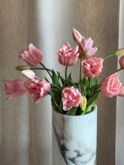 Tulipan premiumbukett lys rosa