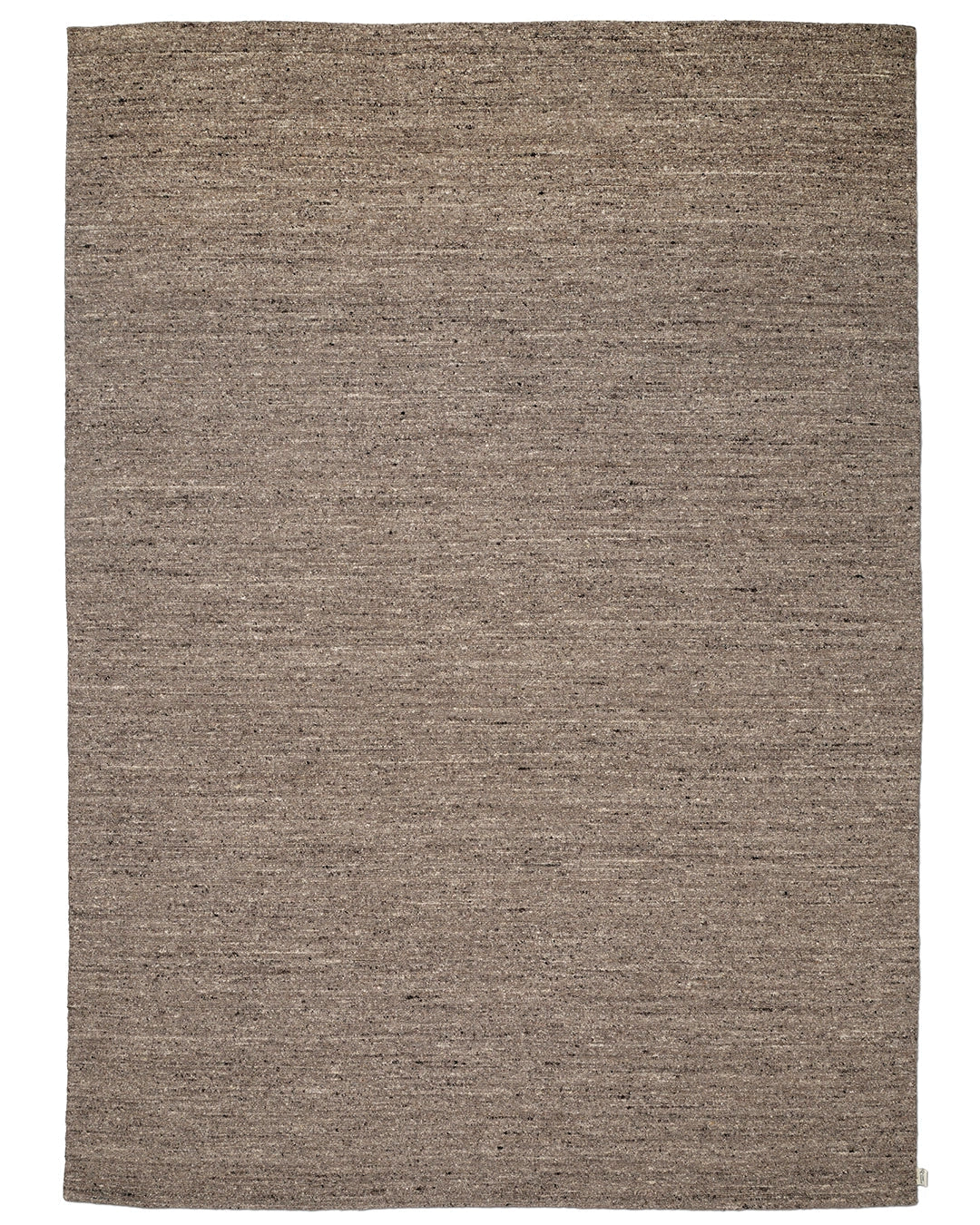 Boucle brun melert gulvteppe