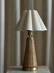 Lampeskjerm forhåndsbestilling - scallop lys