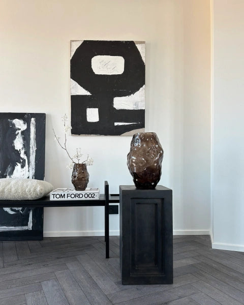 Katachi vase medium Smoked forest