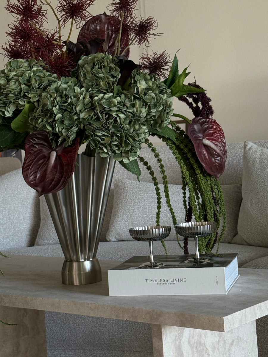 Vase frill stål