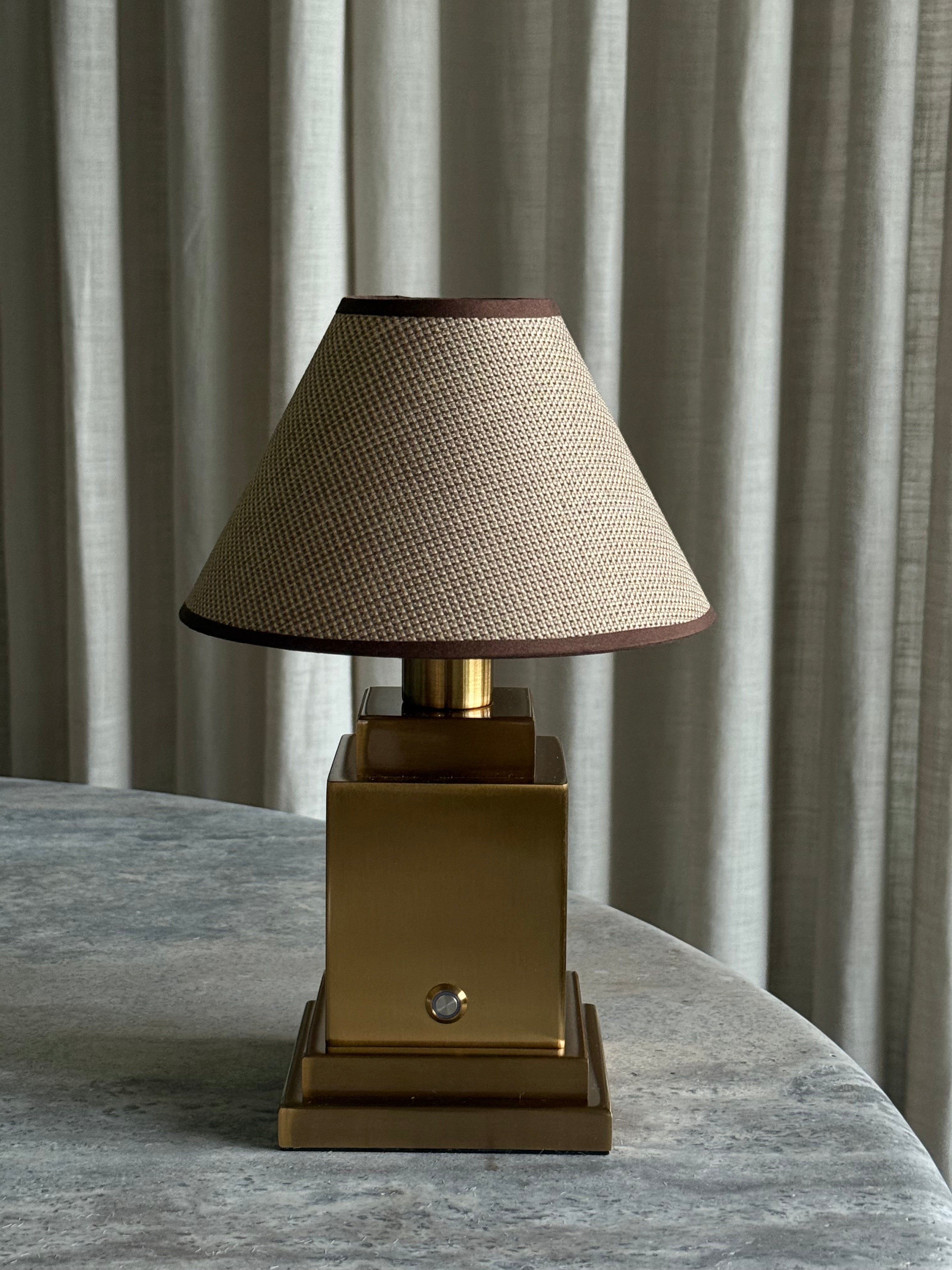 Lampefot messing lav