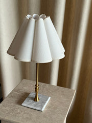 Lampefot messing/marmor