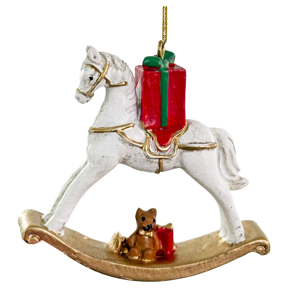 Gyngehest juletrepynt