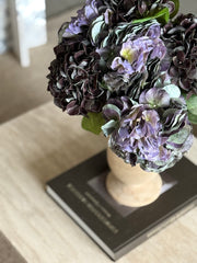 Hortensiabukett purple