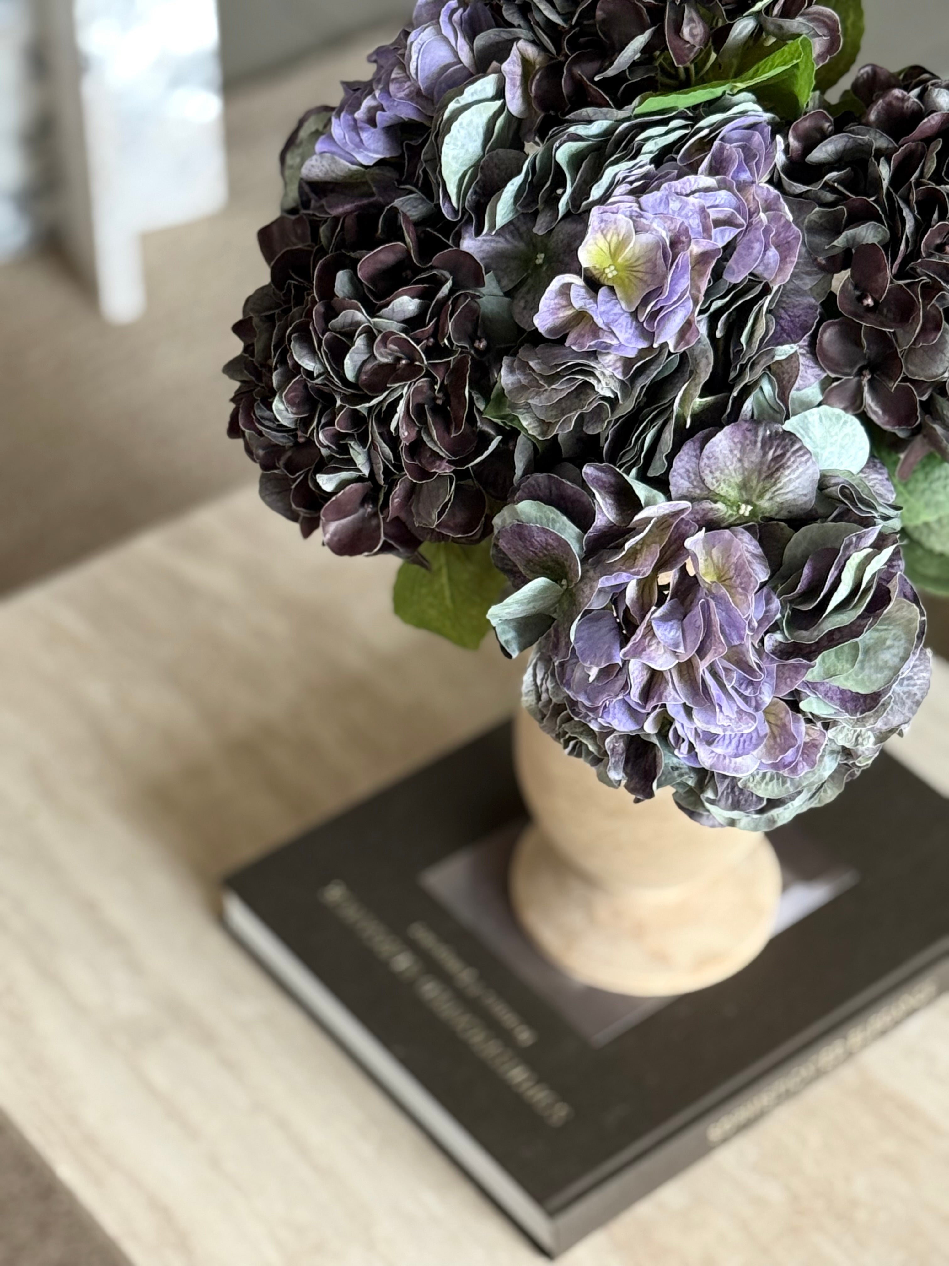 Hortensiabukett purple