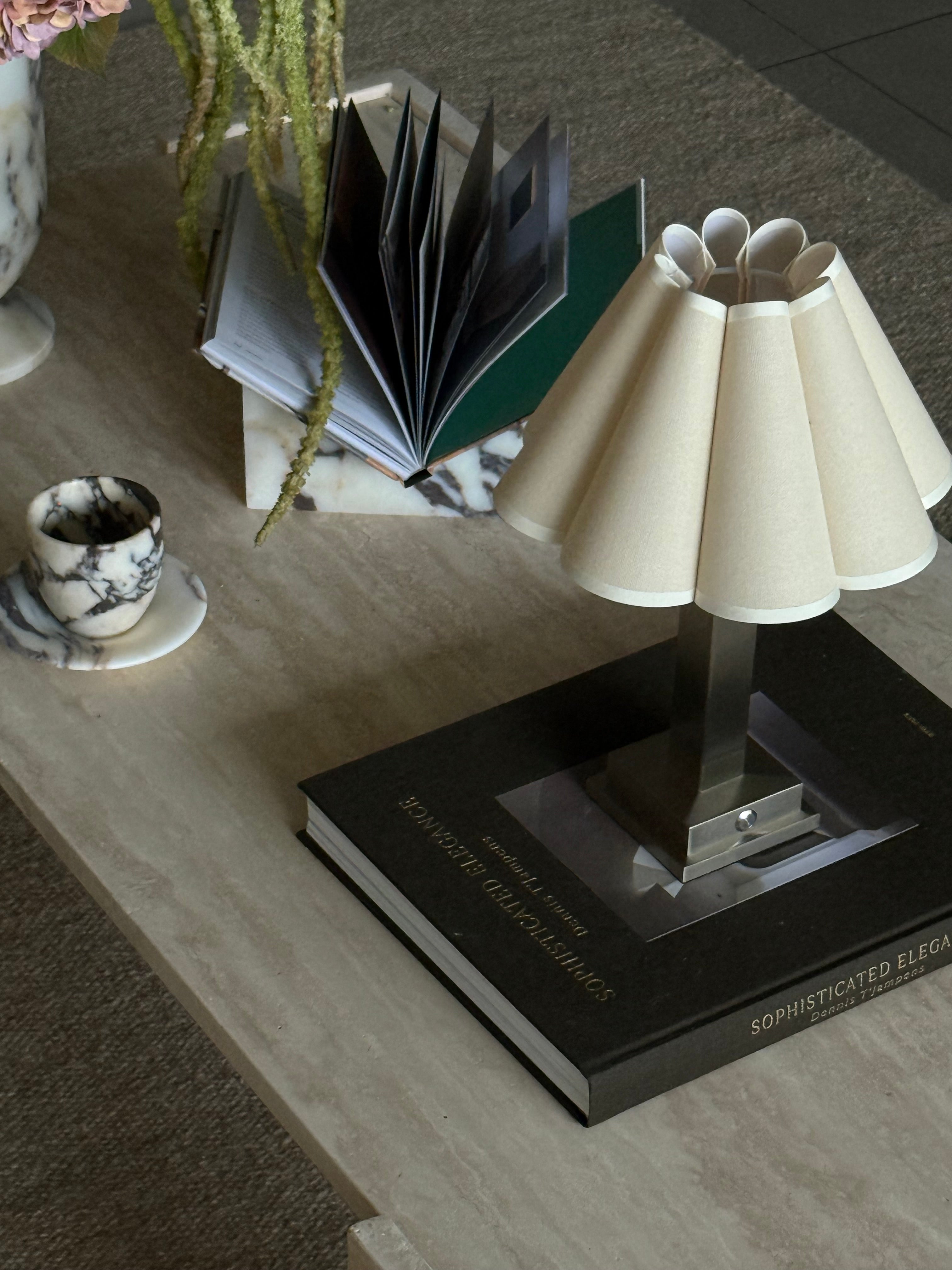 Lampeskjerm forhåndsbestilling - scallop lys