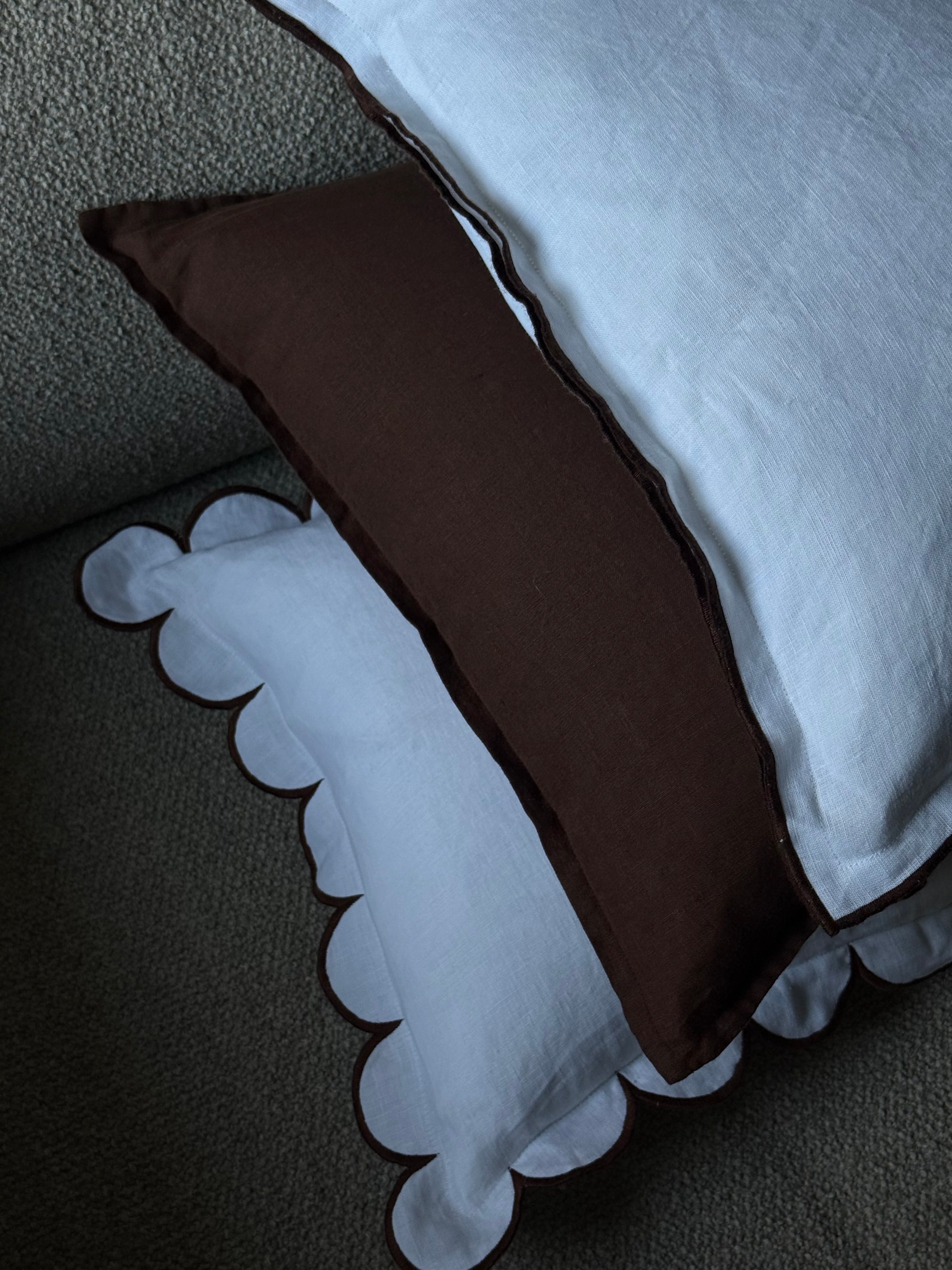 VKW scallop linen 40x60