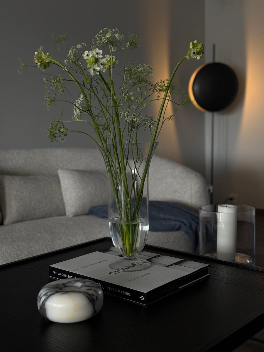 Klassisk glassvase