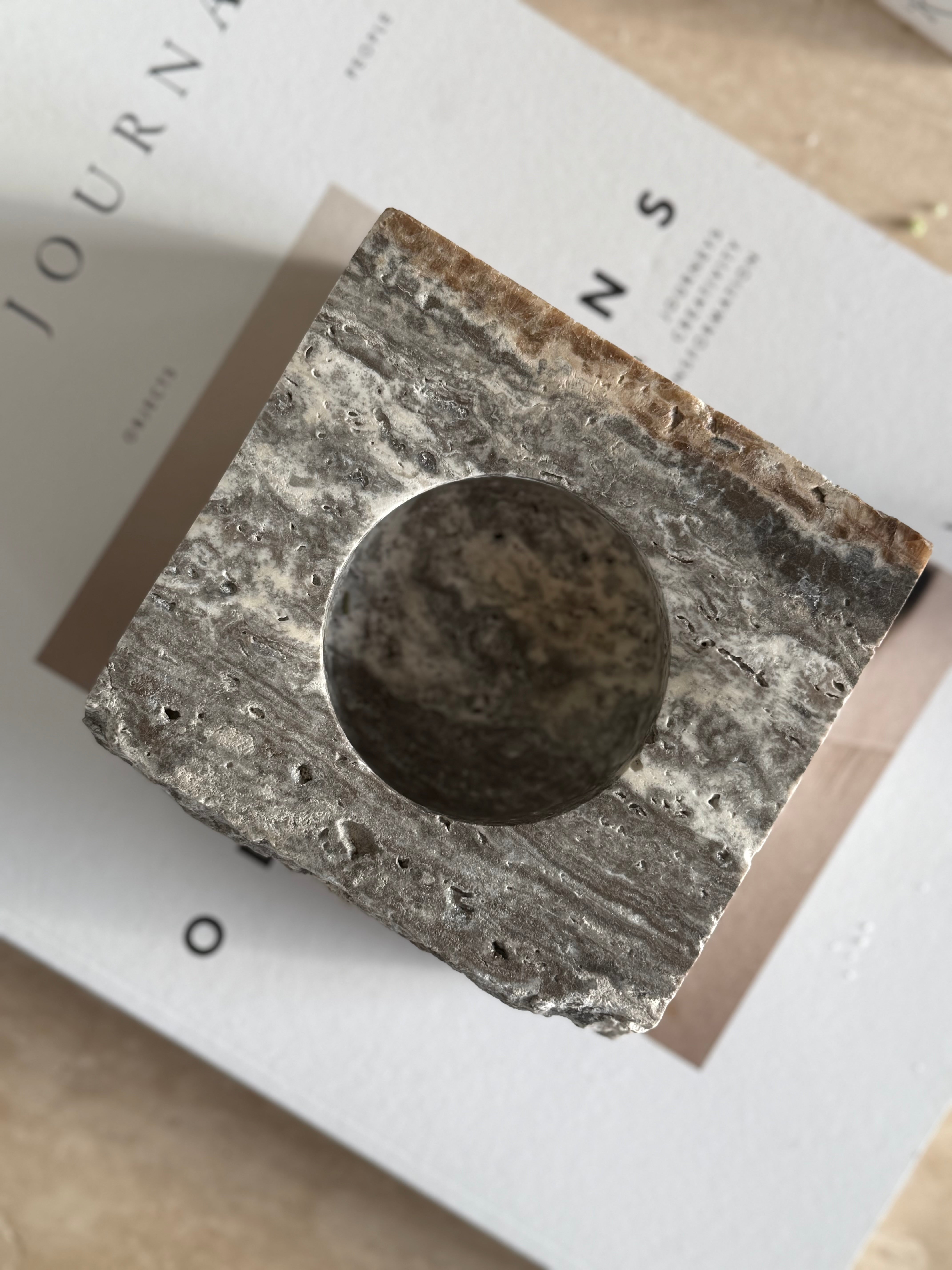 Mondo kombo sølv travertin