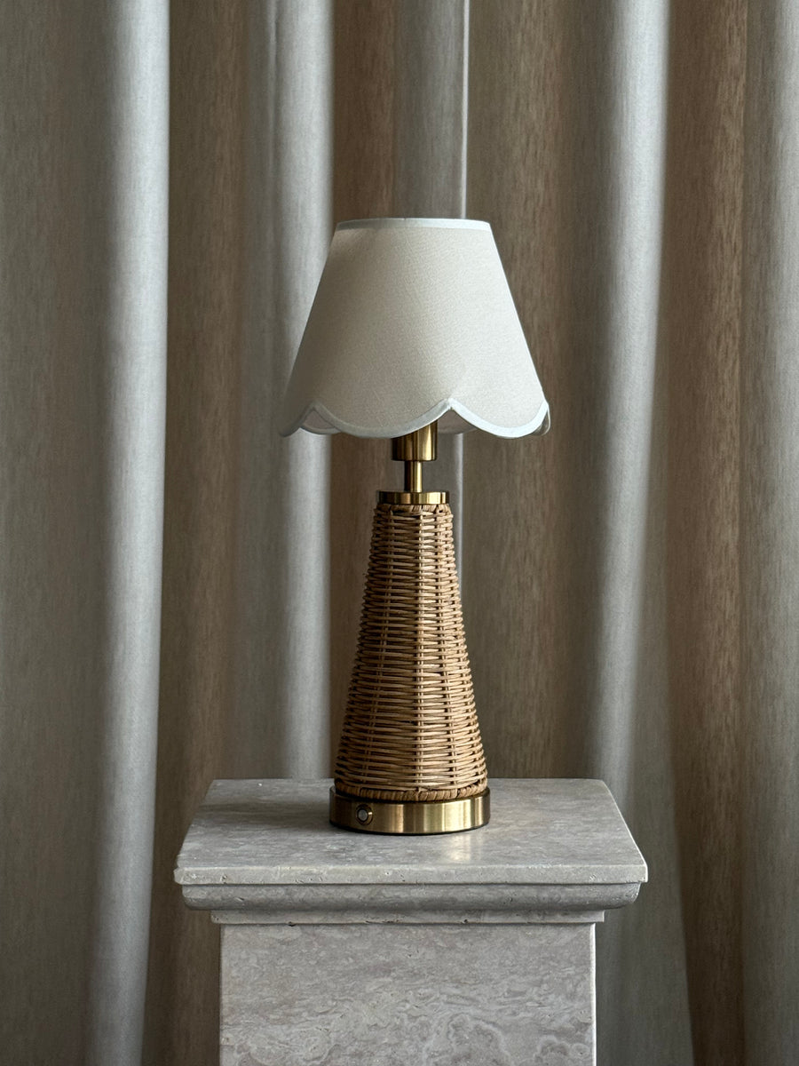 Lampeskjerm wave beige