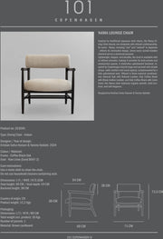 Nama lounge stol sand