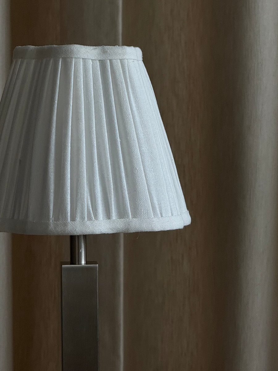 Lampeskjerm bølge hvit