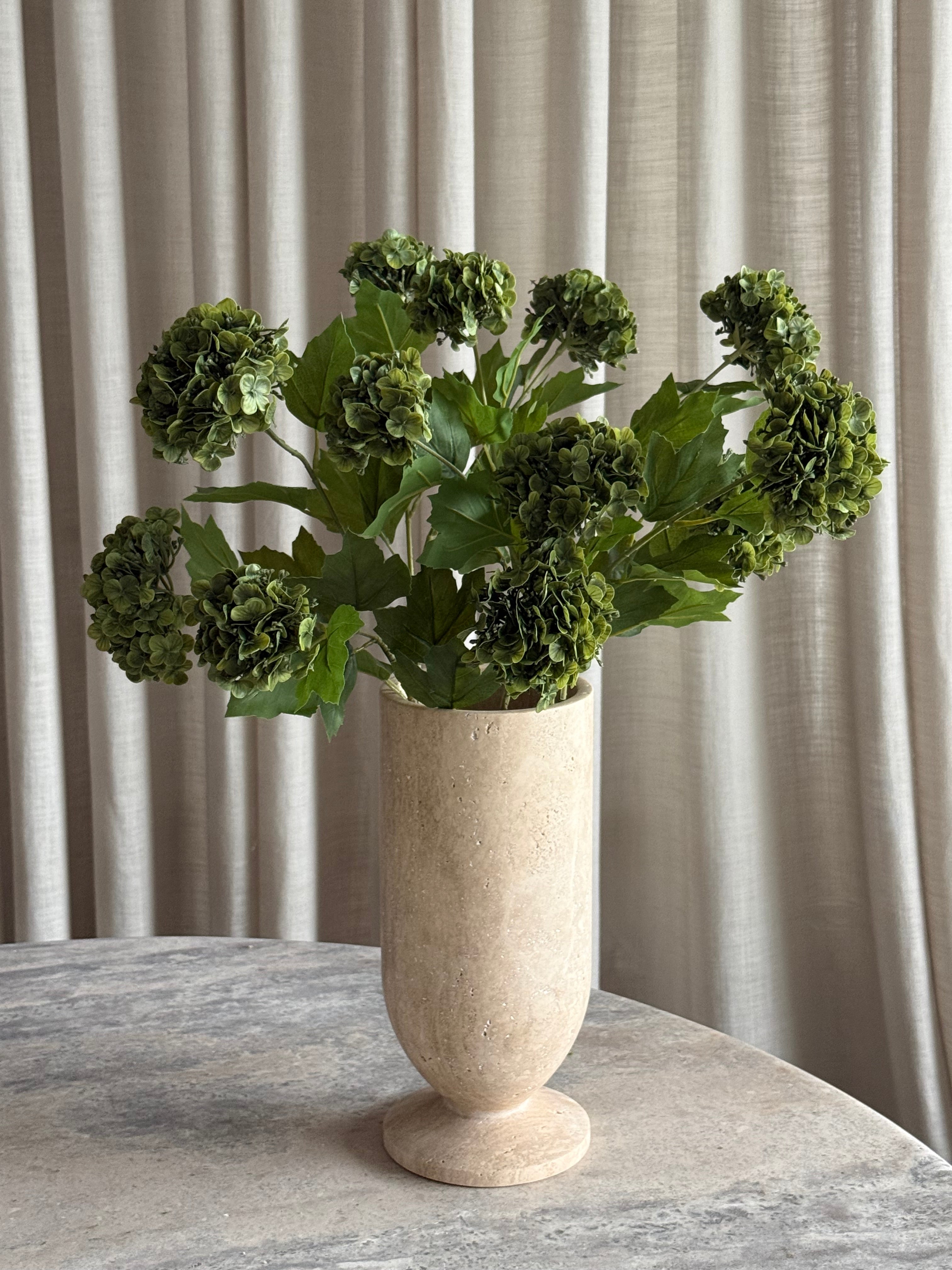 Hortensia mørk grønn 3