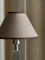 Lampeskjerm beige/brun