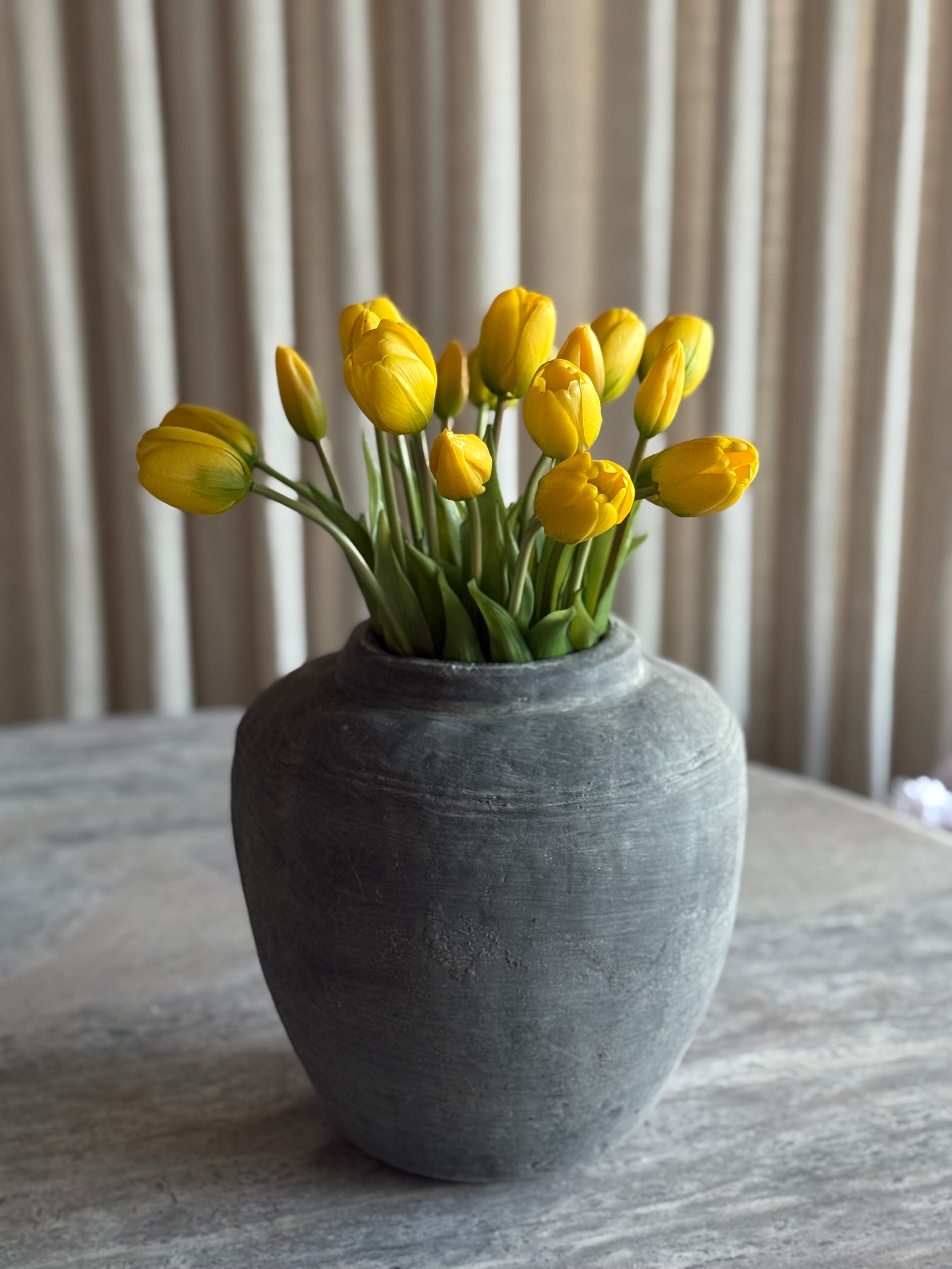 Tulipanbukett gul 15 stk