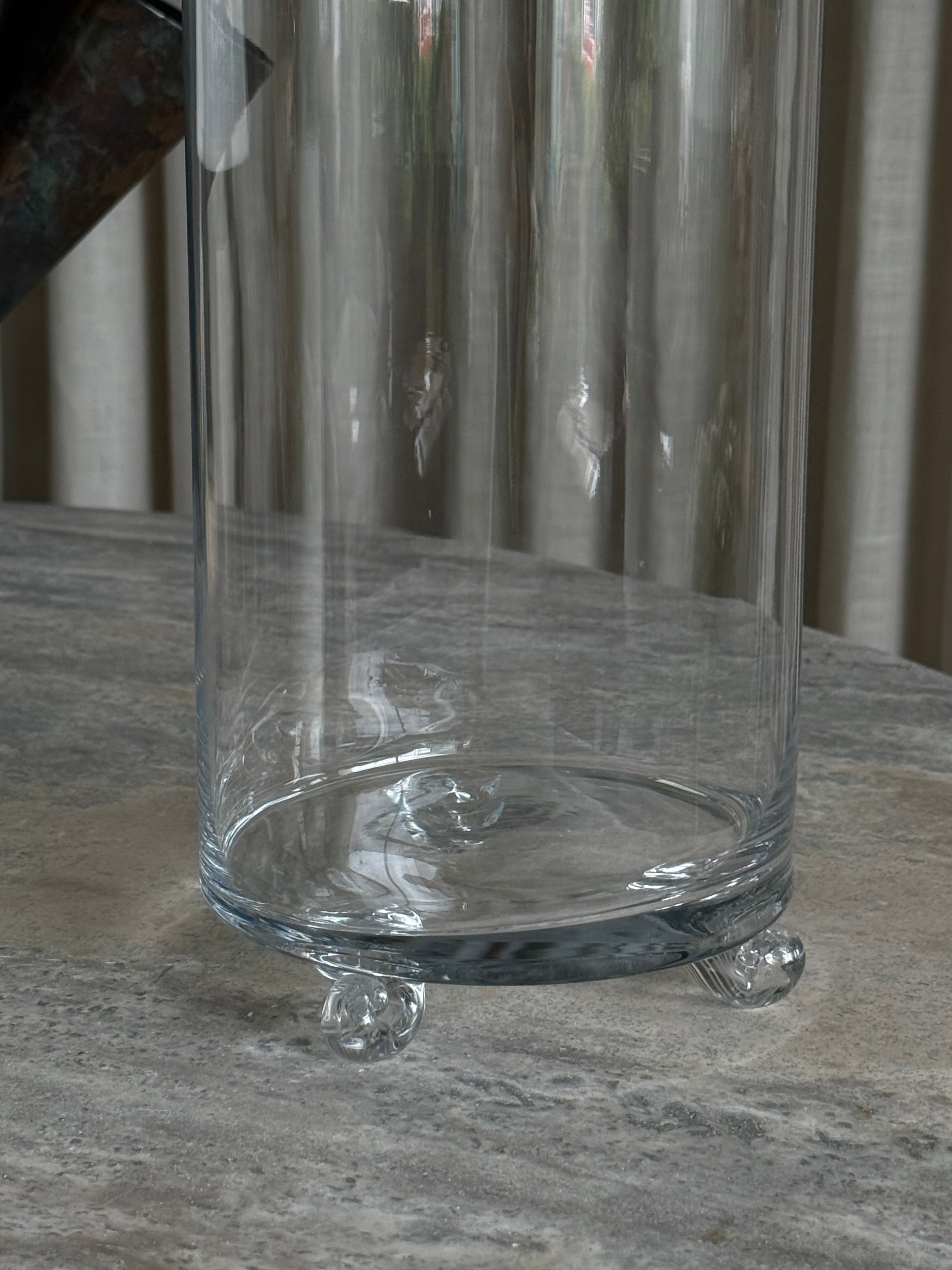 Glassbolle med 3 ben 33cm