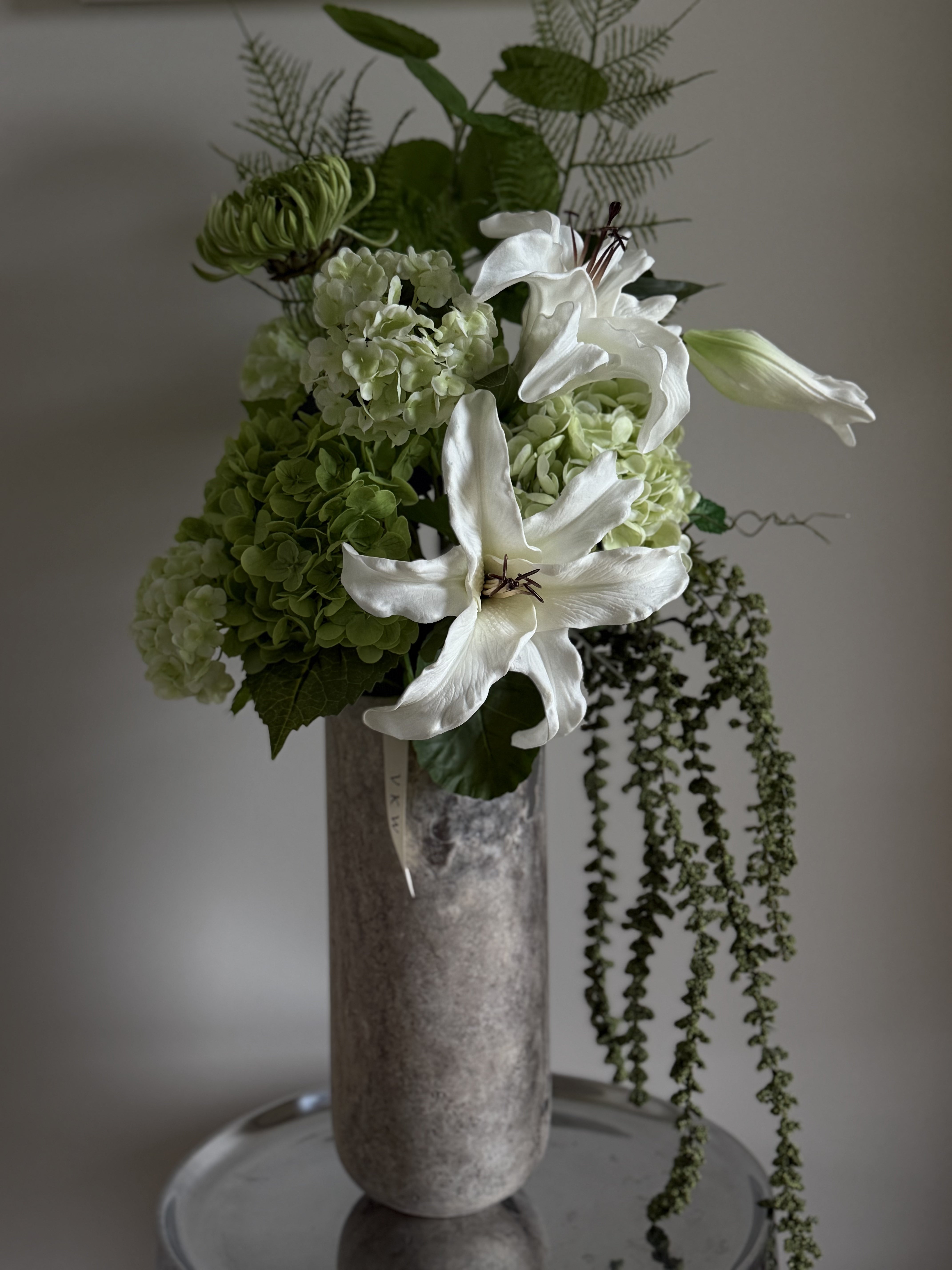 Sasso stor sølv travertin