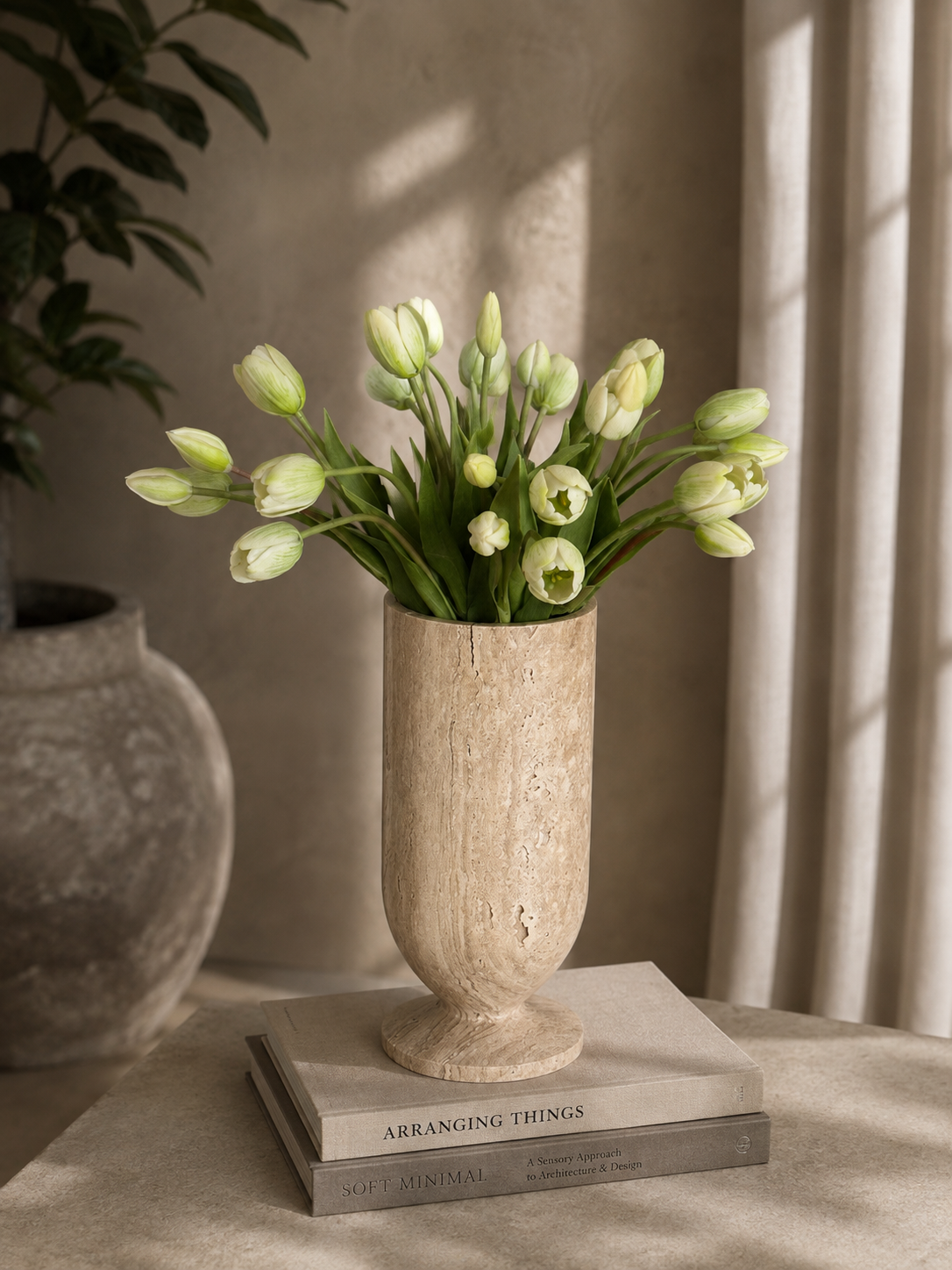 Tulipanbukett hvit 30 stk