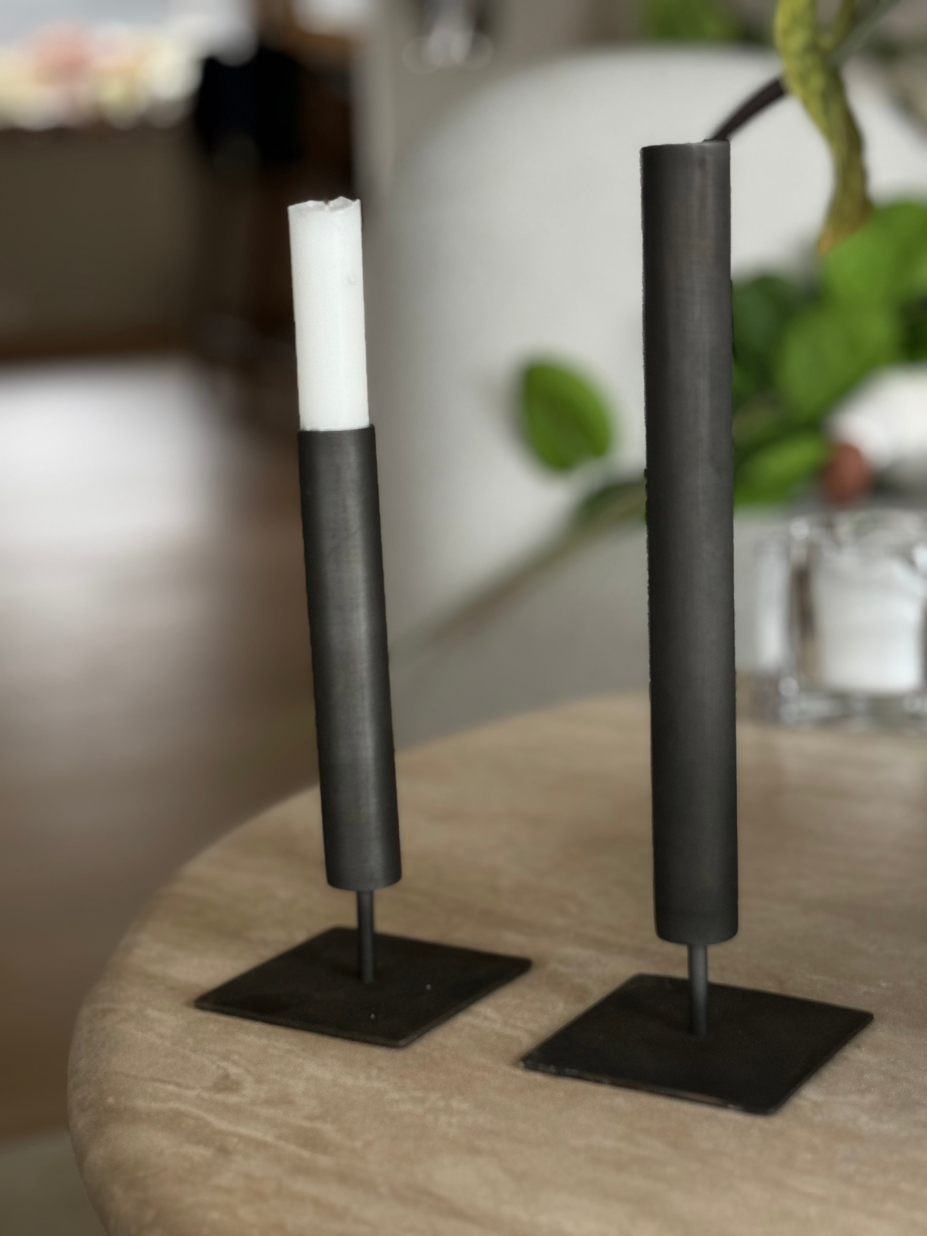 Lysestake metall medium