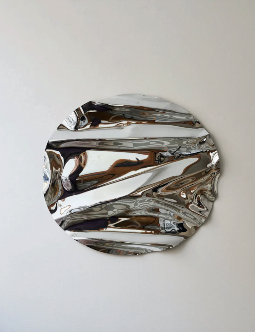 Psychedelic mirror rund 50 cm