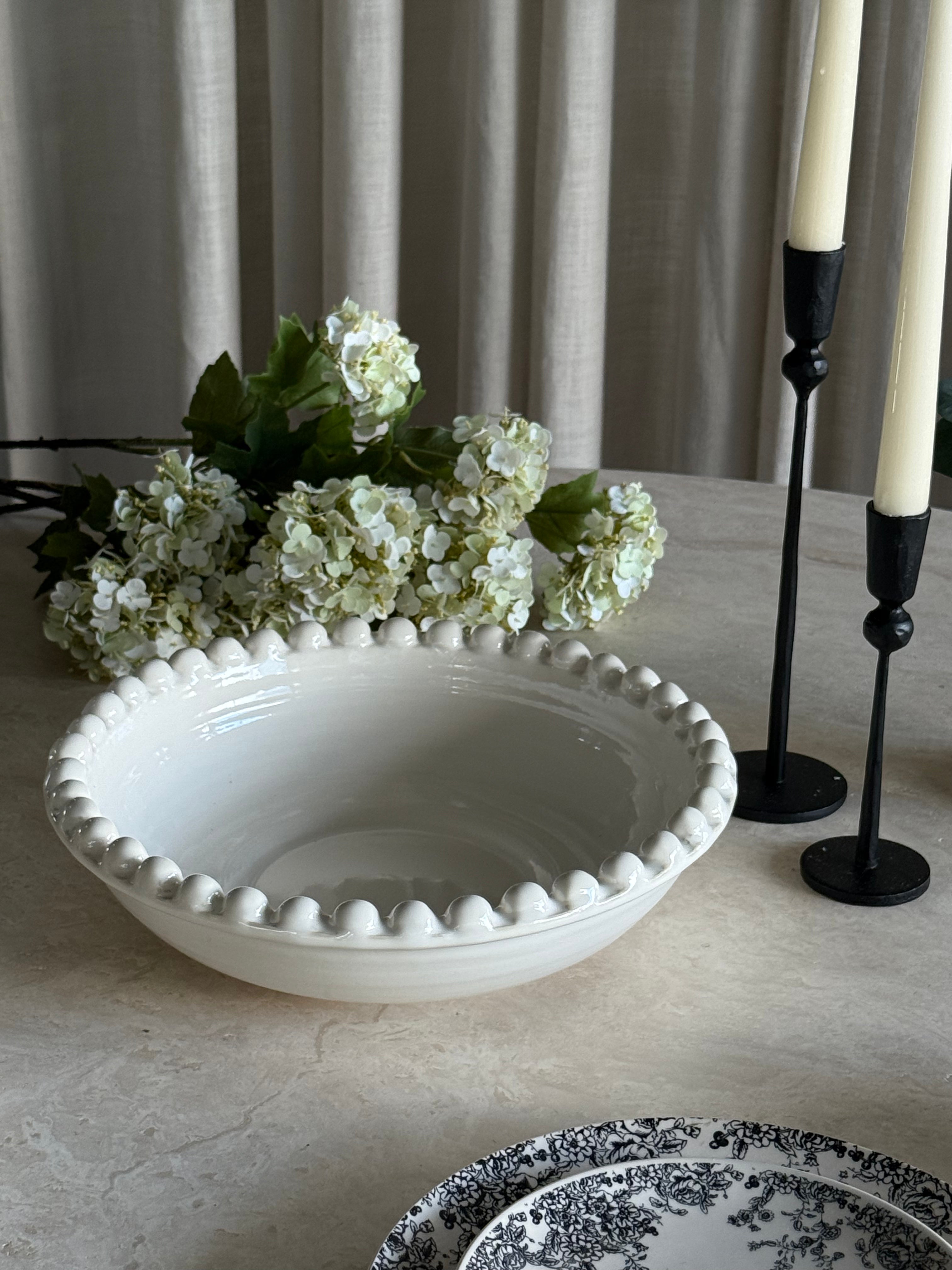 Pearl salatskål