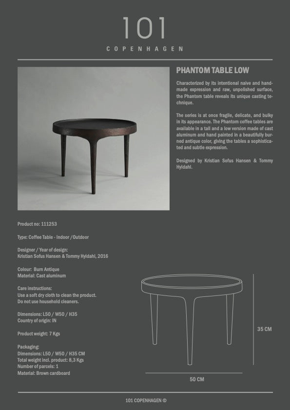 Phantom burned antique